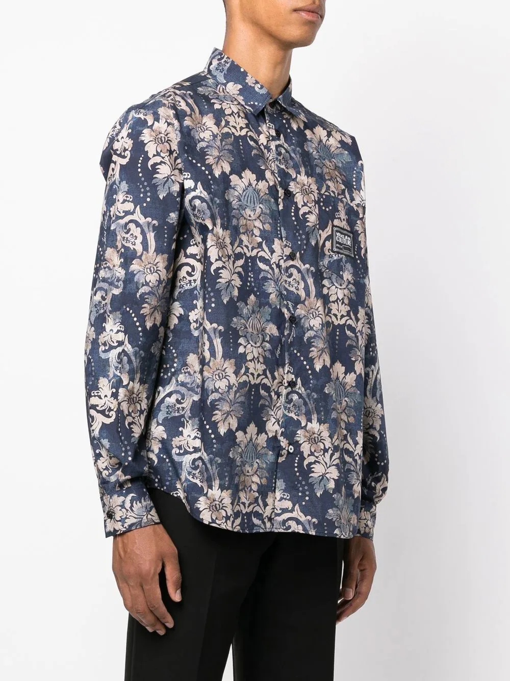 graphic-print long-sleeve shirt - 3