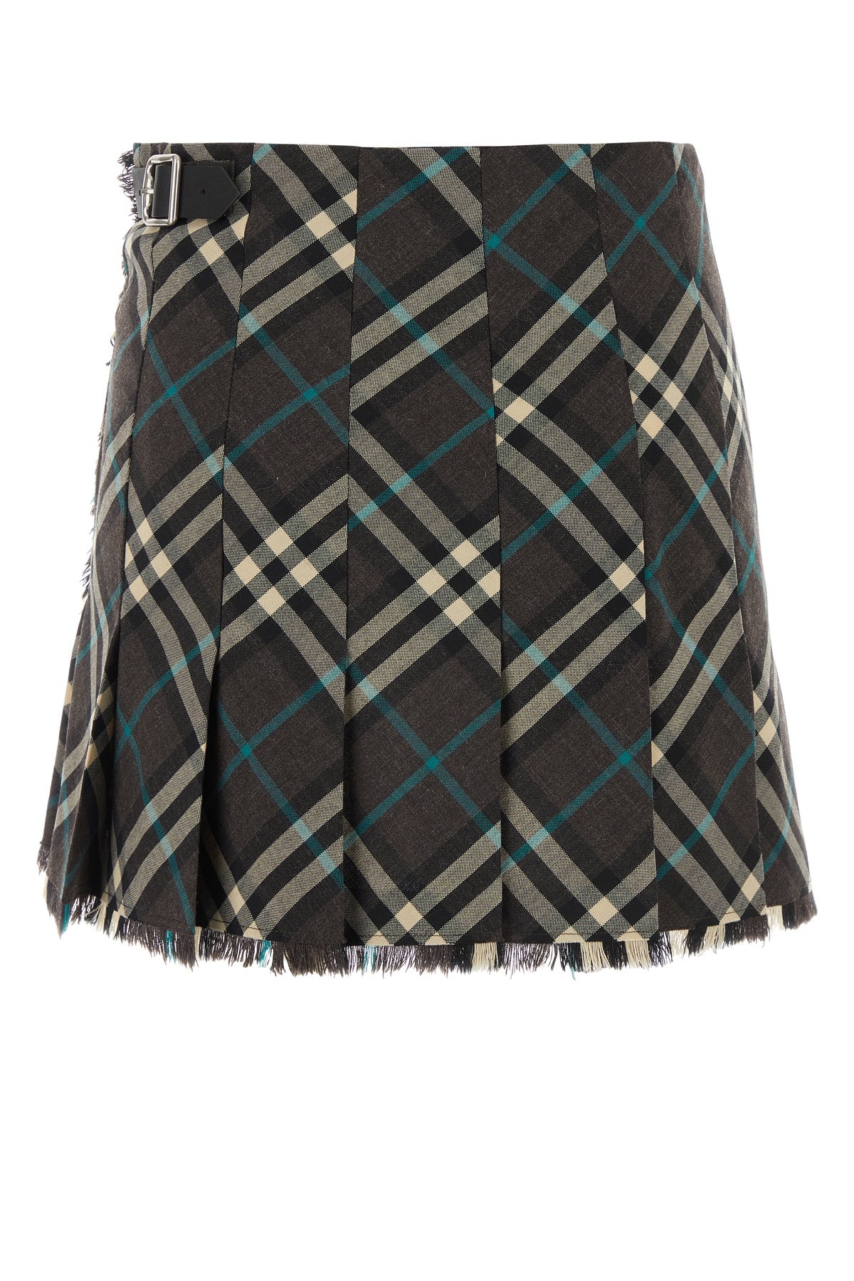 Embroidered polyester blend mini skirt - 2