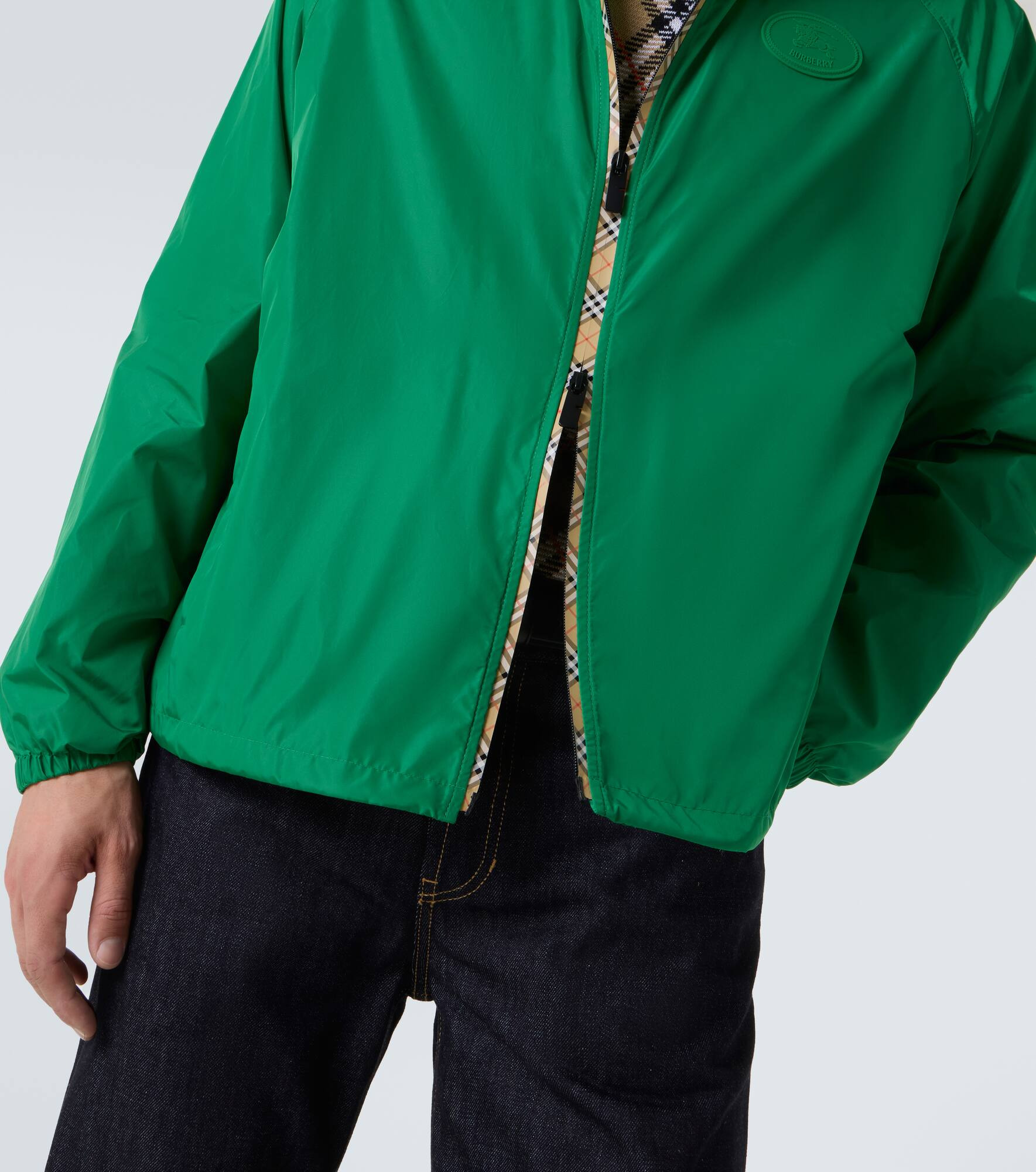 Burberry Check jacket - 7