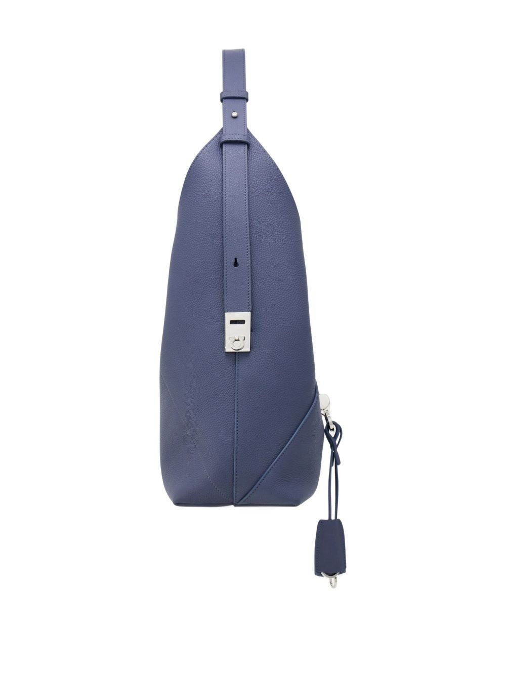 small V-shaped shoulder bag - 4