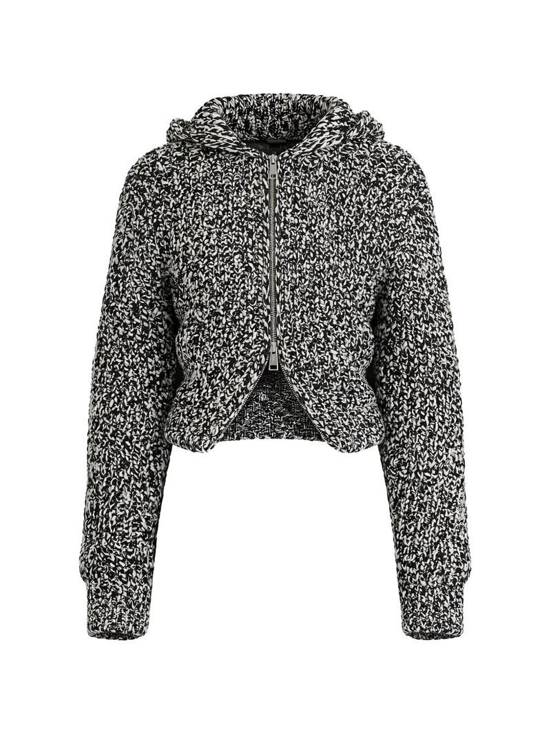 Sonnet knitted hooded jacket 1