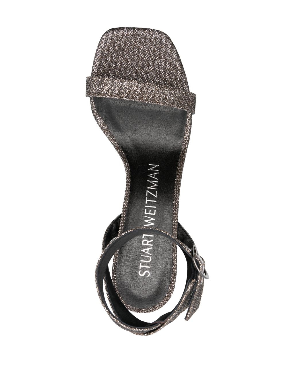 85mm glitter-detailing sandals - 4