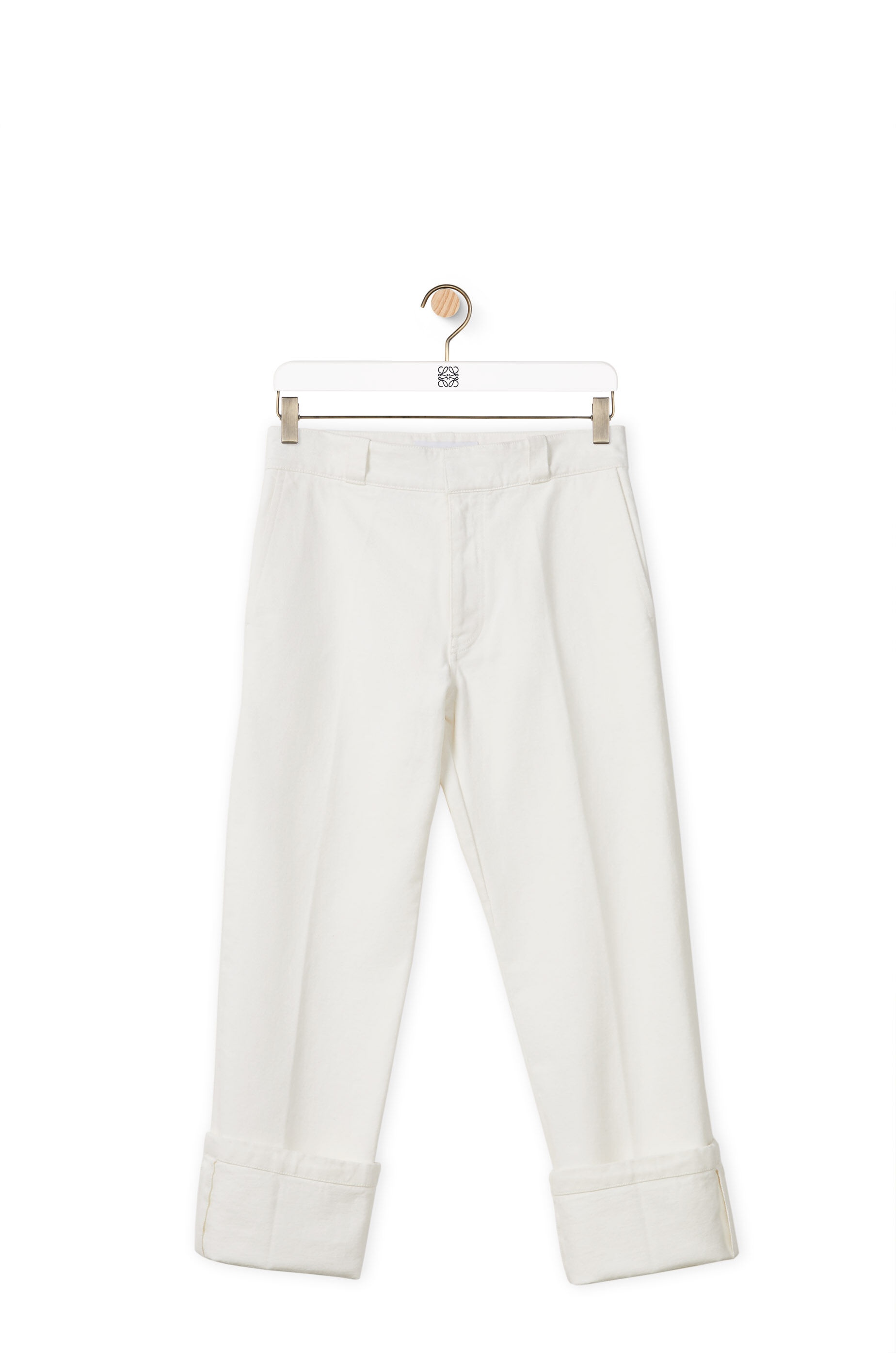 Drill pants in cotton - 1