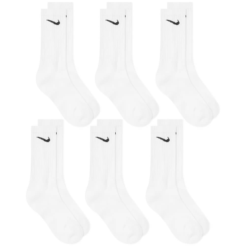 Nike Cotton Cushion Crew Sock - 6 Pack - 1