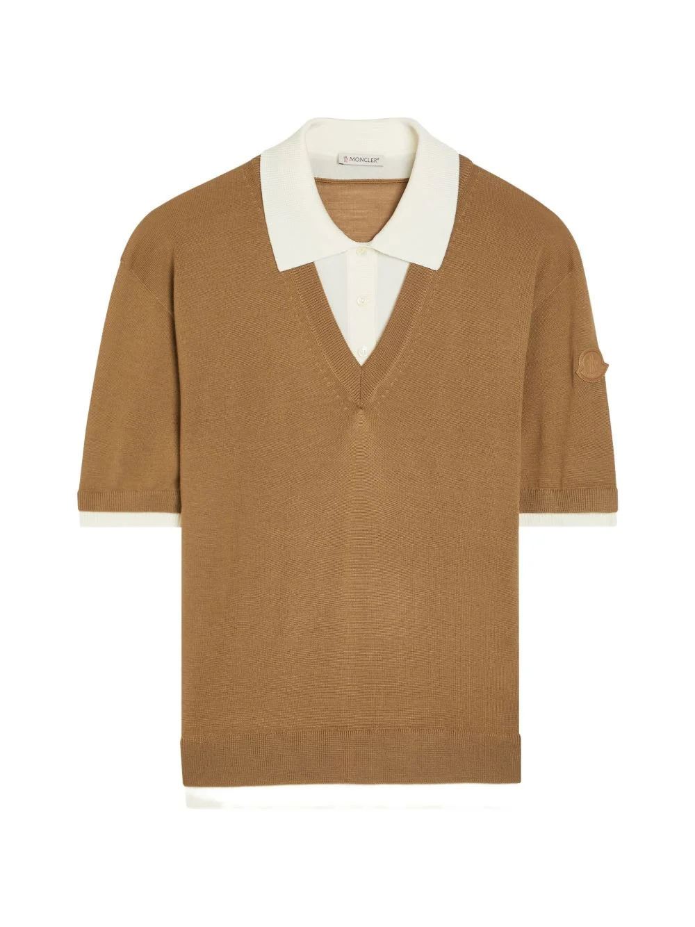 wool V-neck sweater - 1