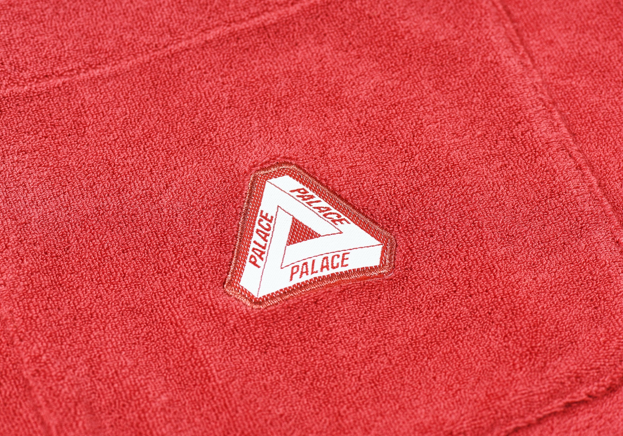TOWELLING SHIRT RED - 3