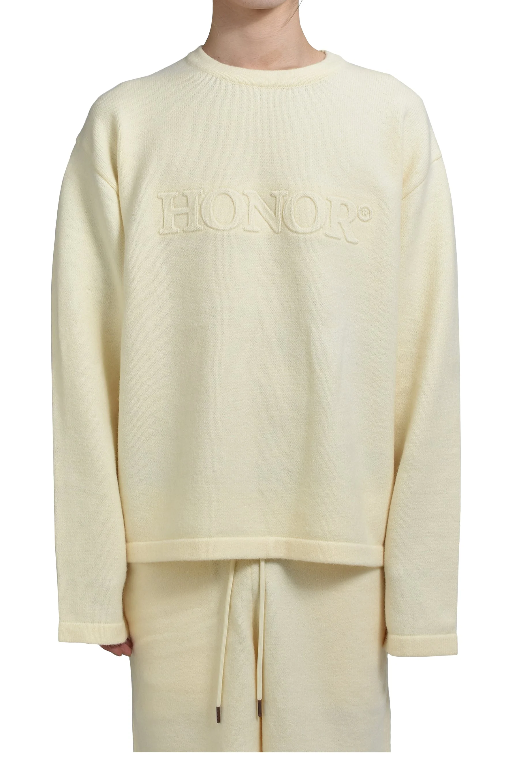 HONOR KNIT SWEATER / CRM - 1