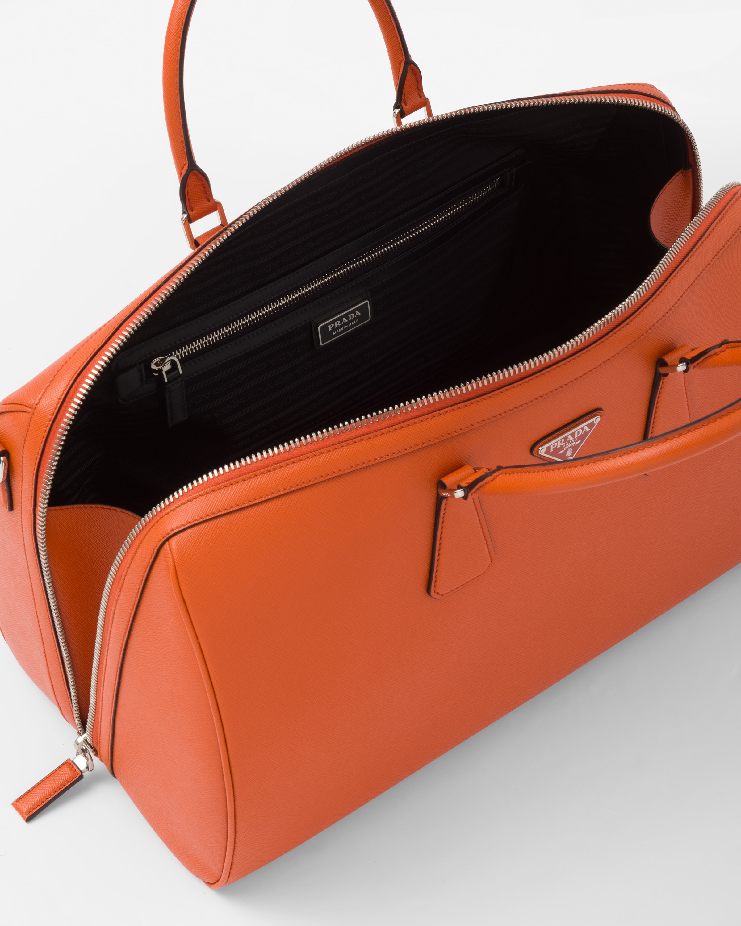 Saffiano leather travel bag - 5