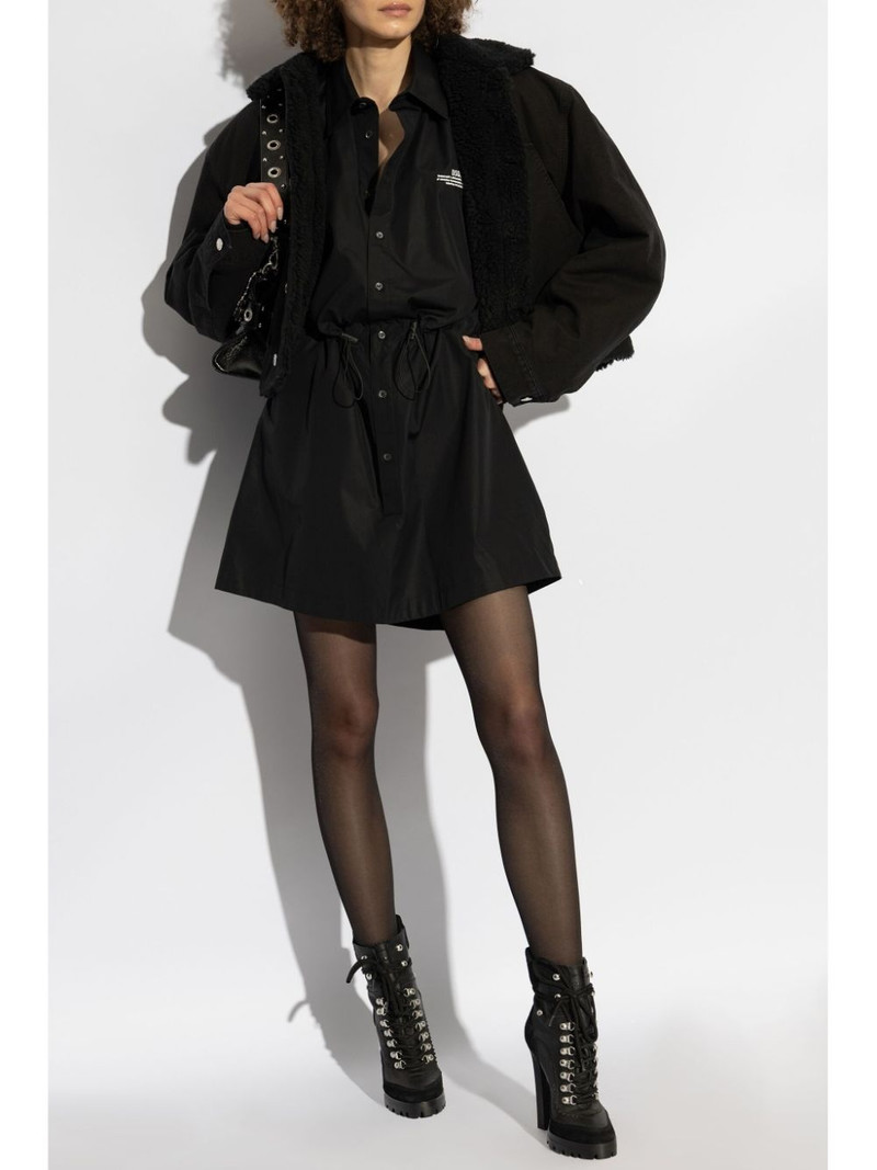 DSQUARED2 logo-print mini dress outlook