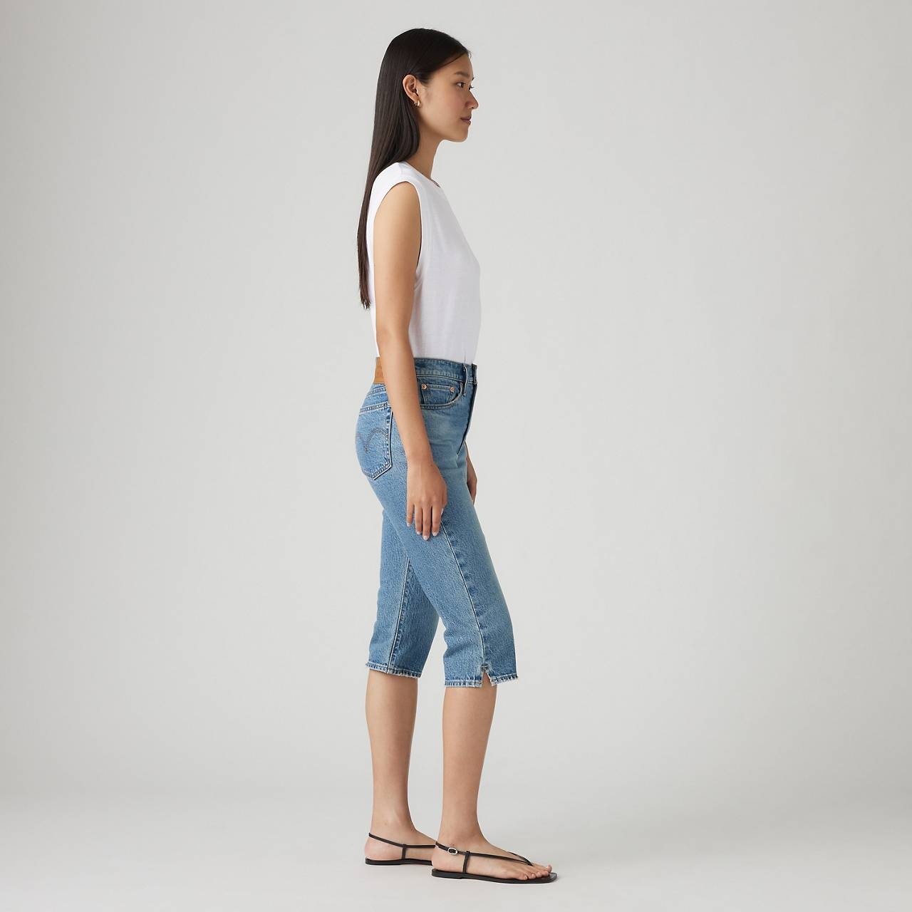 WEDGIE CAPRI WOMEN'S JEANS - 5