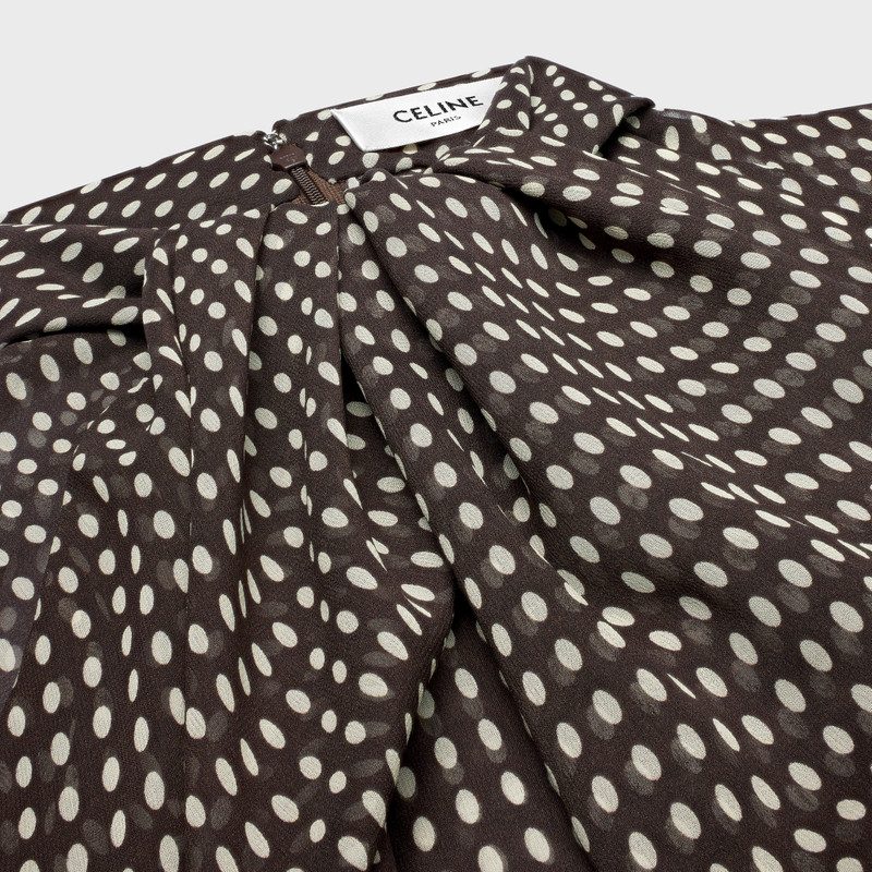 lavalliere blouse IN silk georgette 3