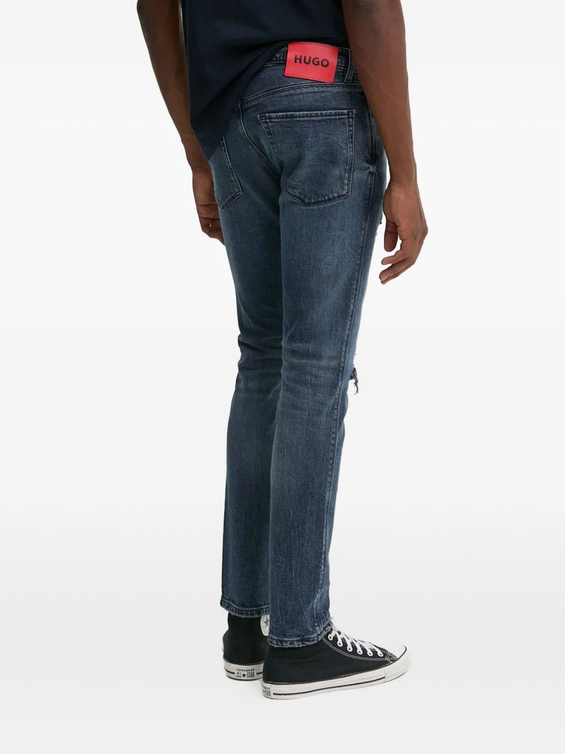 HUGO distressed five-pockets jeans outlook