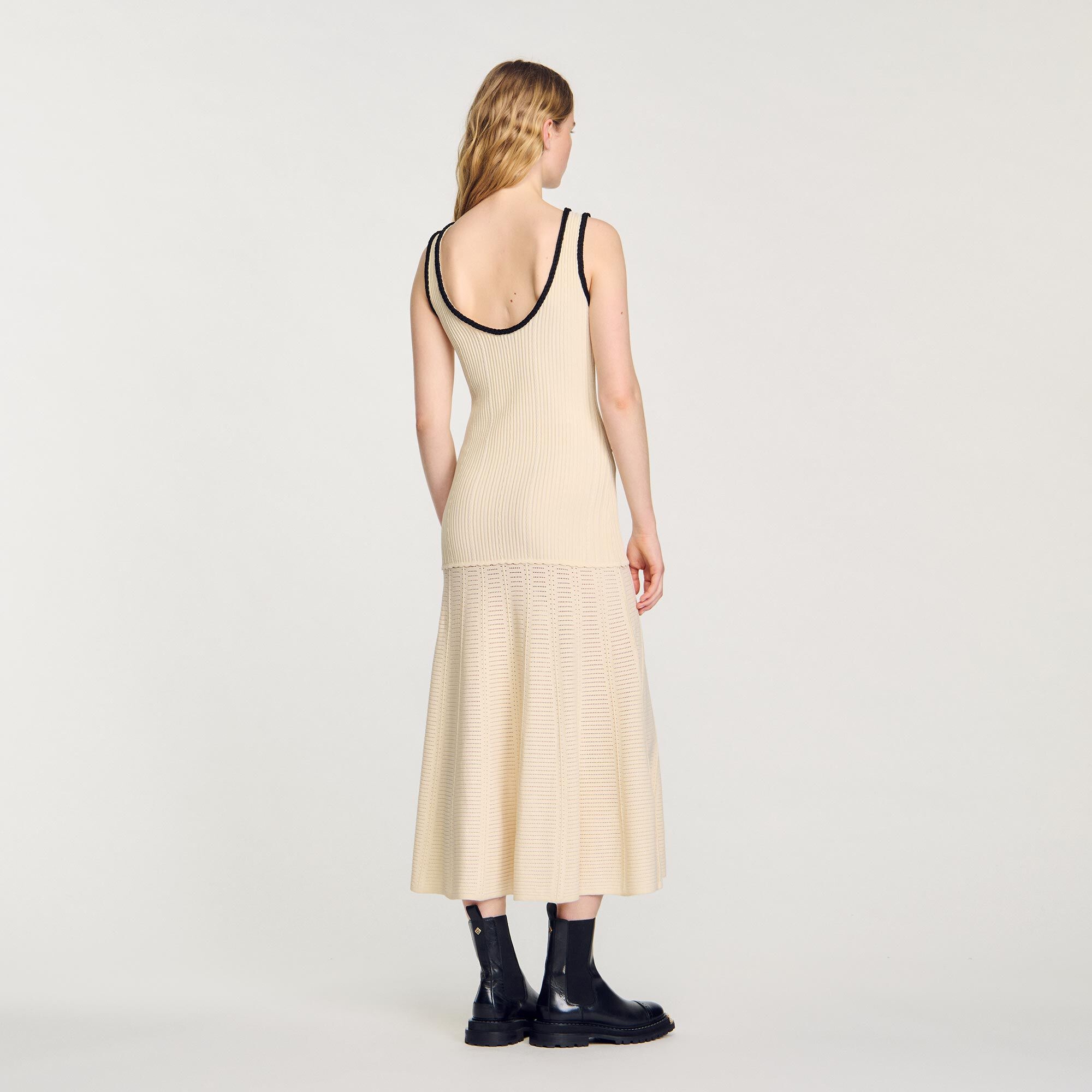 POINTELLE KNIT DRESS - 6