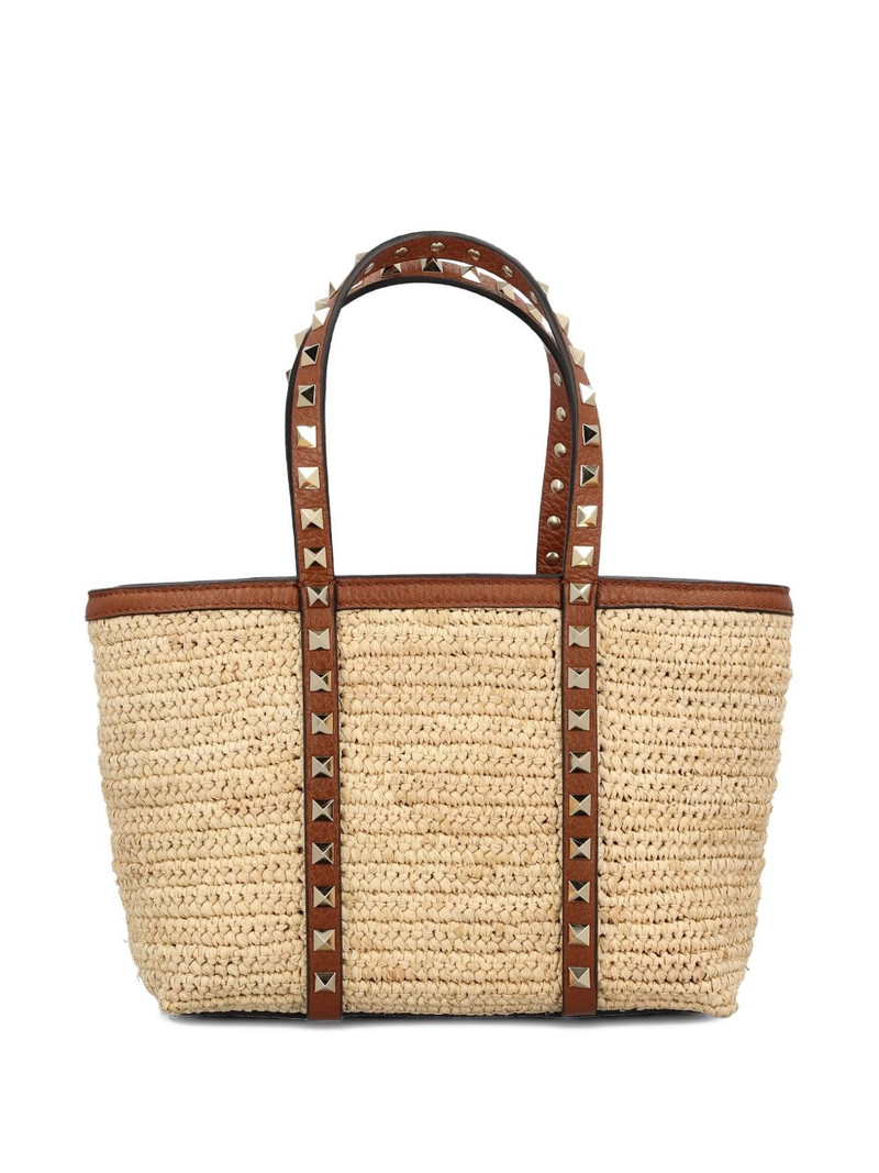 Valentino studded top-handle shoulder bag outlook