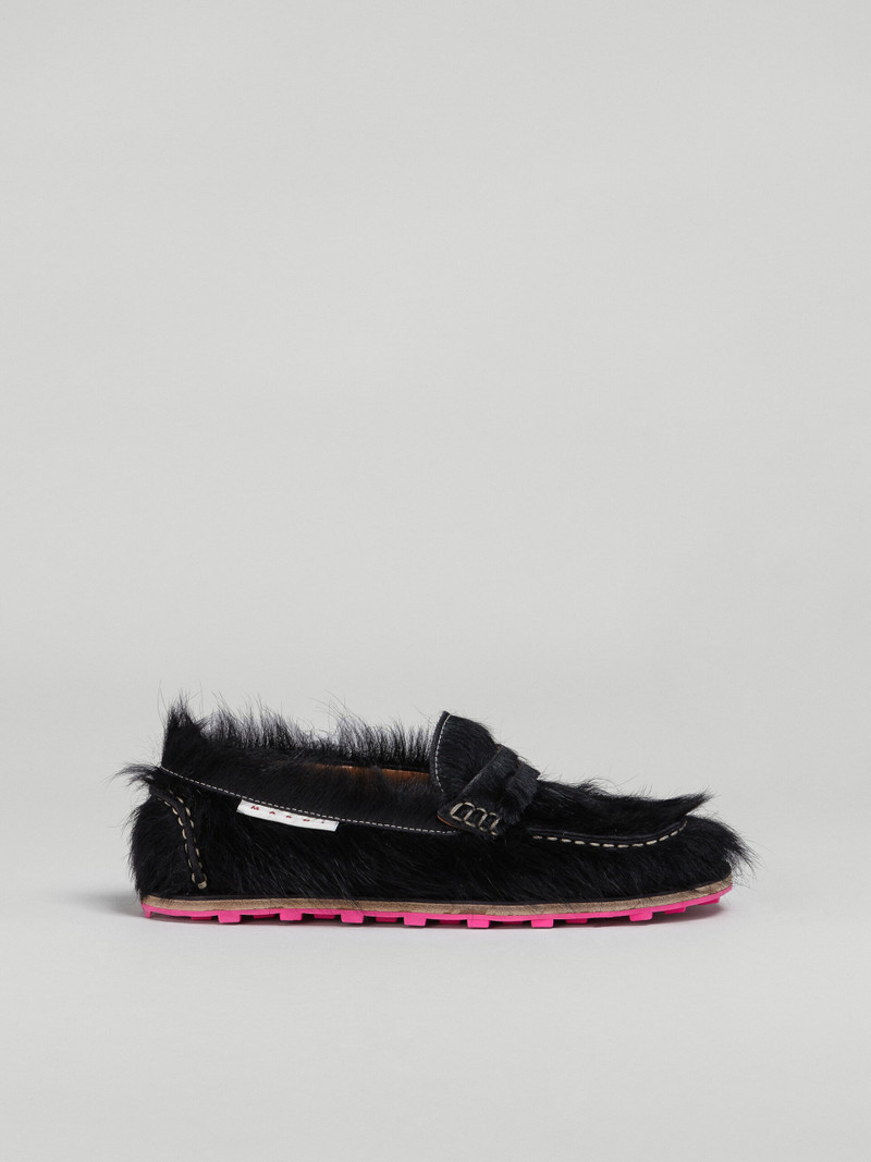 LONG CALF HAIR MOCCASIN 1