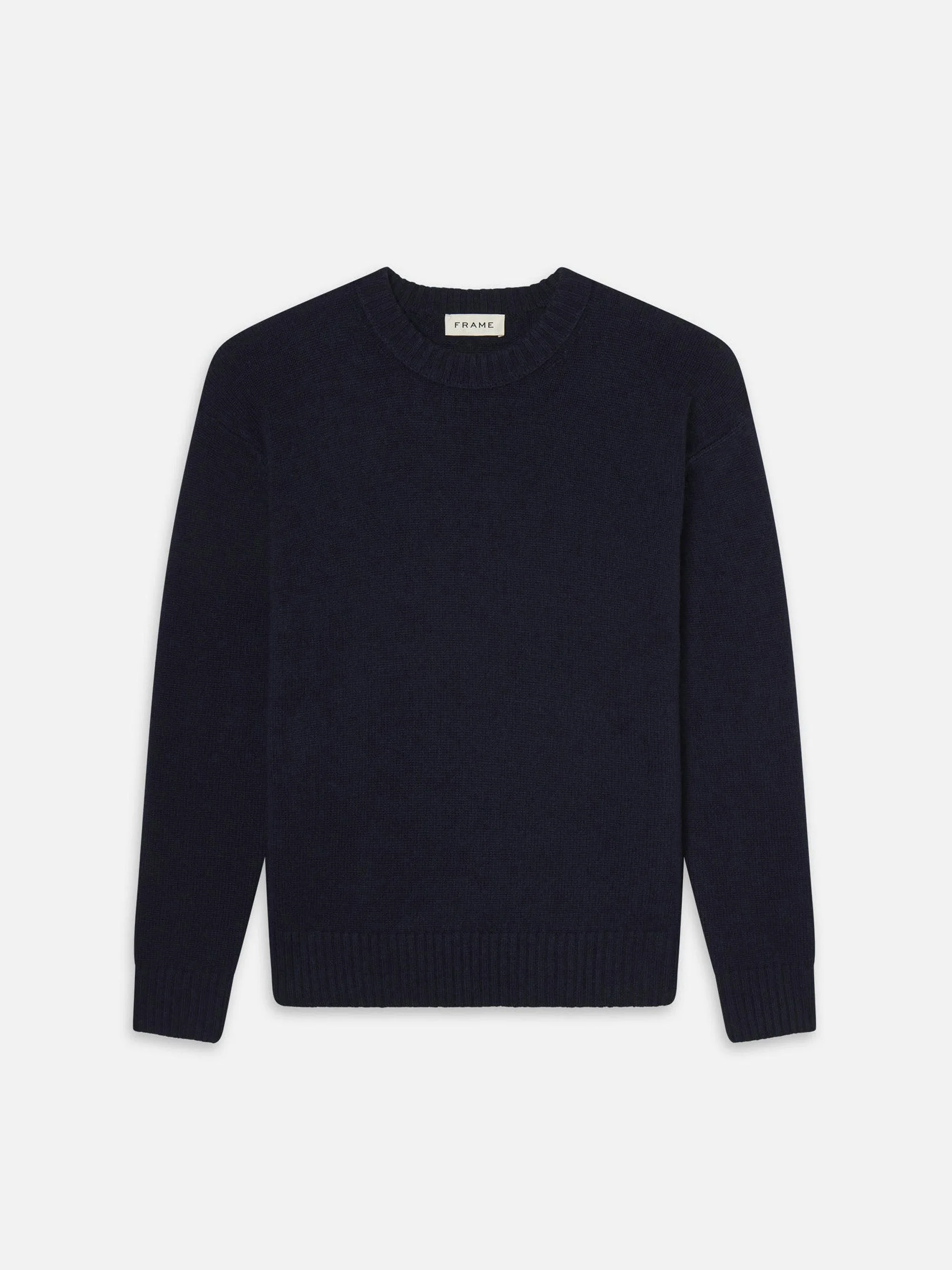 The Cashmere Crewneck Sweater in Navy - 1