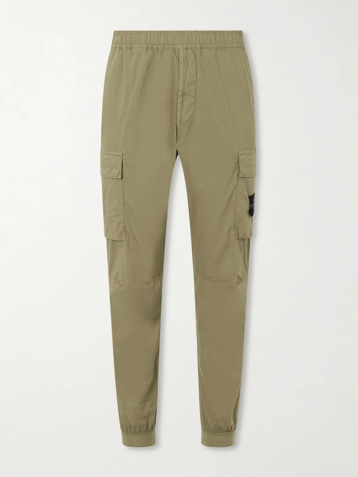 Tapered Stretch-Cotton Shell Cargo Trousers - 1