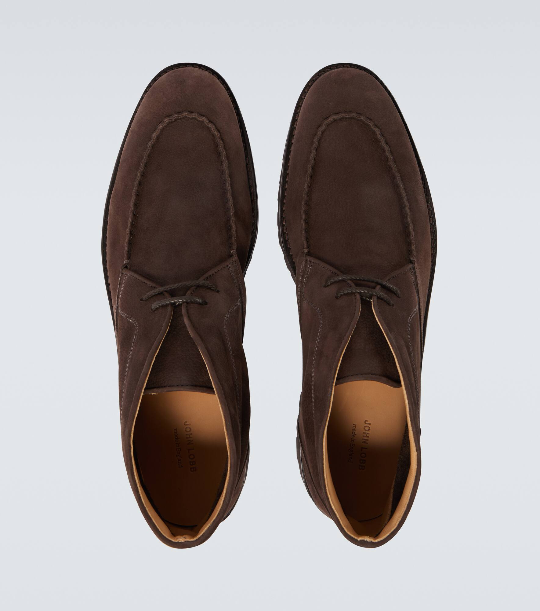 Suede desert boots - 4