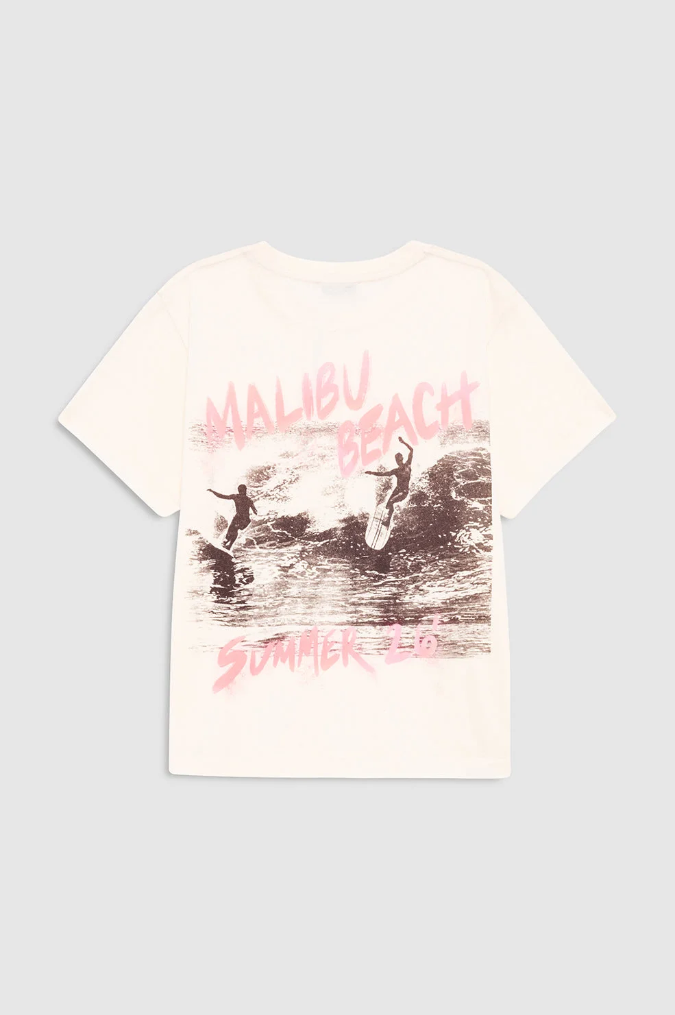 Shelley Tee Surfer - Washed Buttercream - 1