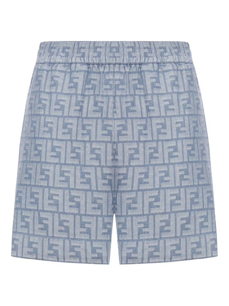 FENDI FF logo shorts outlook