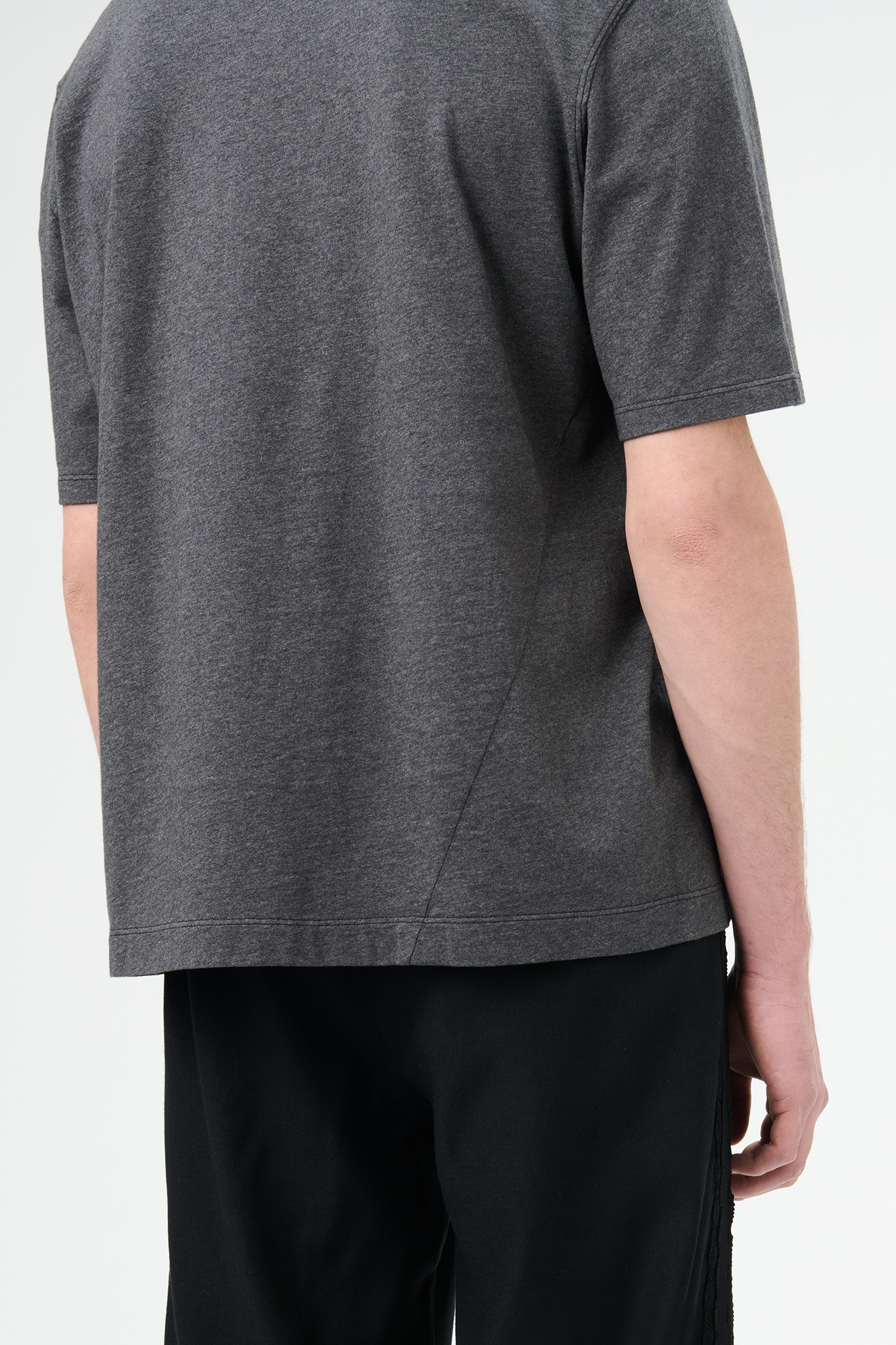 Big T-Shirt Dark Grey Melange - 6