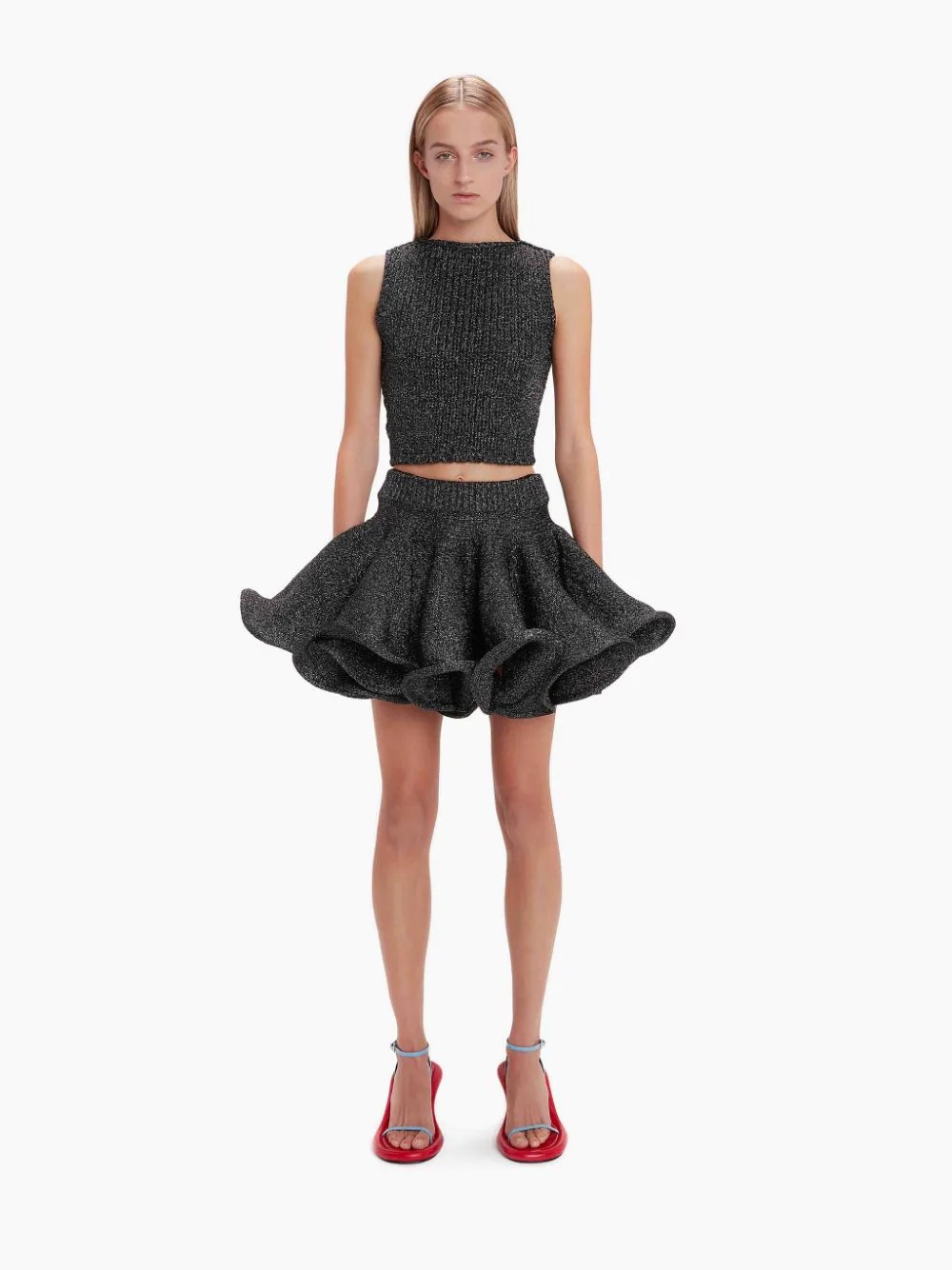 FLARED MINI SKIRT - 2