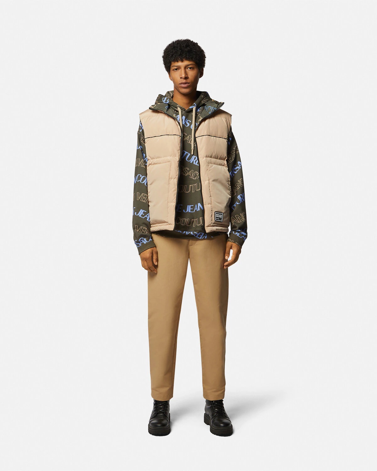 Logowave Reversible Puffer Vest - 2