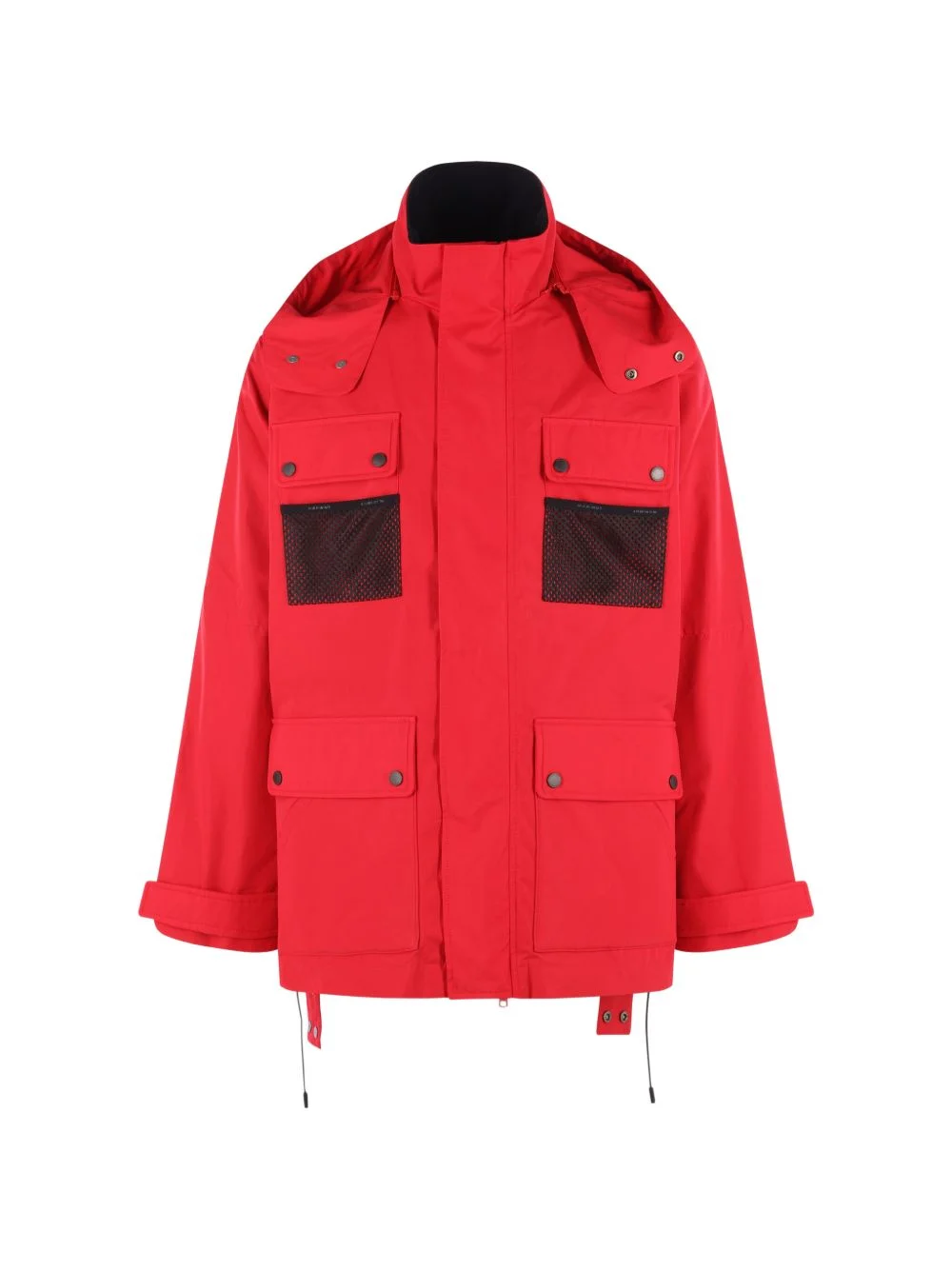 oversized cotton windbreaker - 1