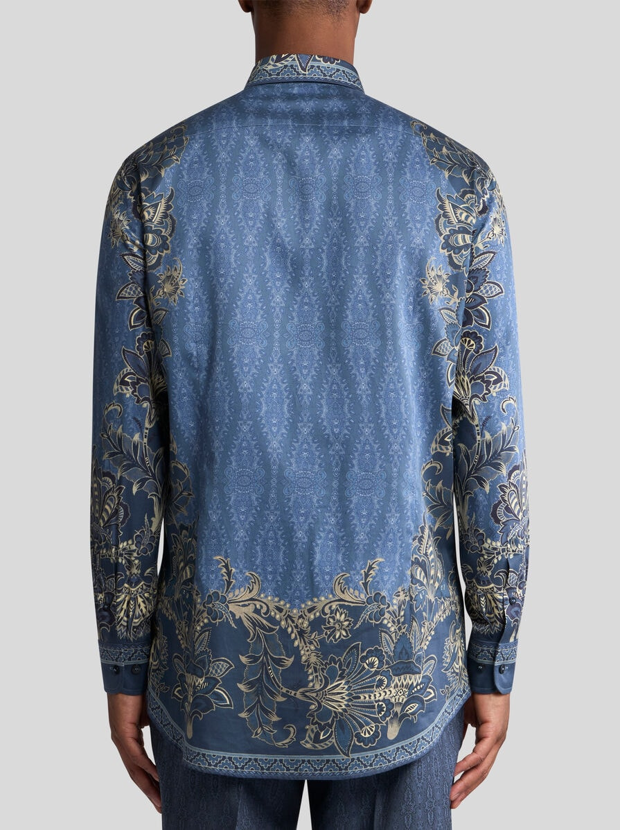 SHIRT WITH PLACED PRINT - 5