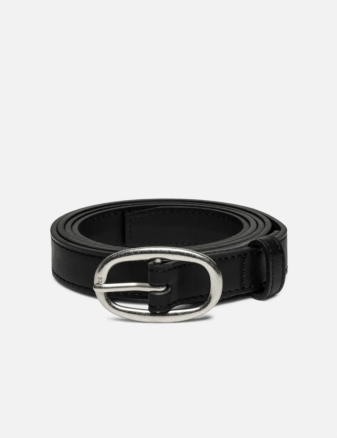 OVAL LEATHER BELT - 1
