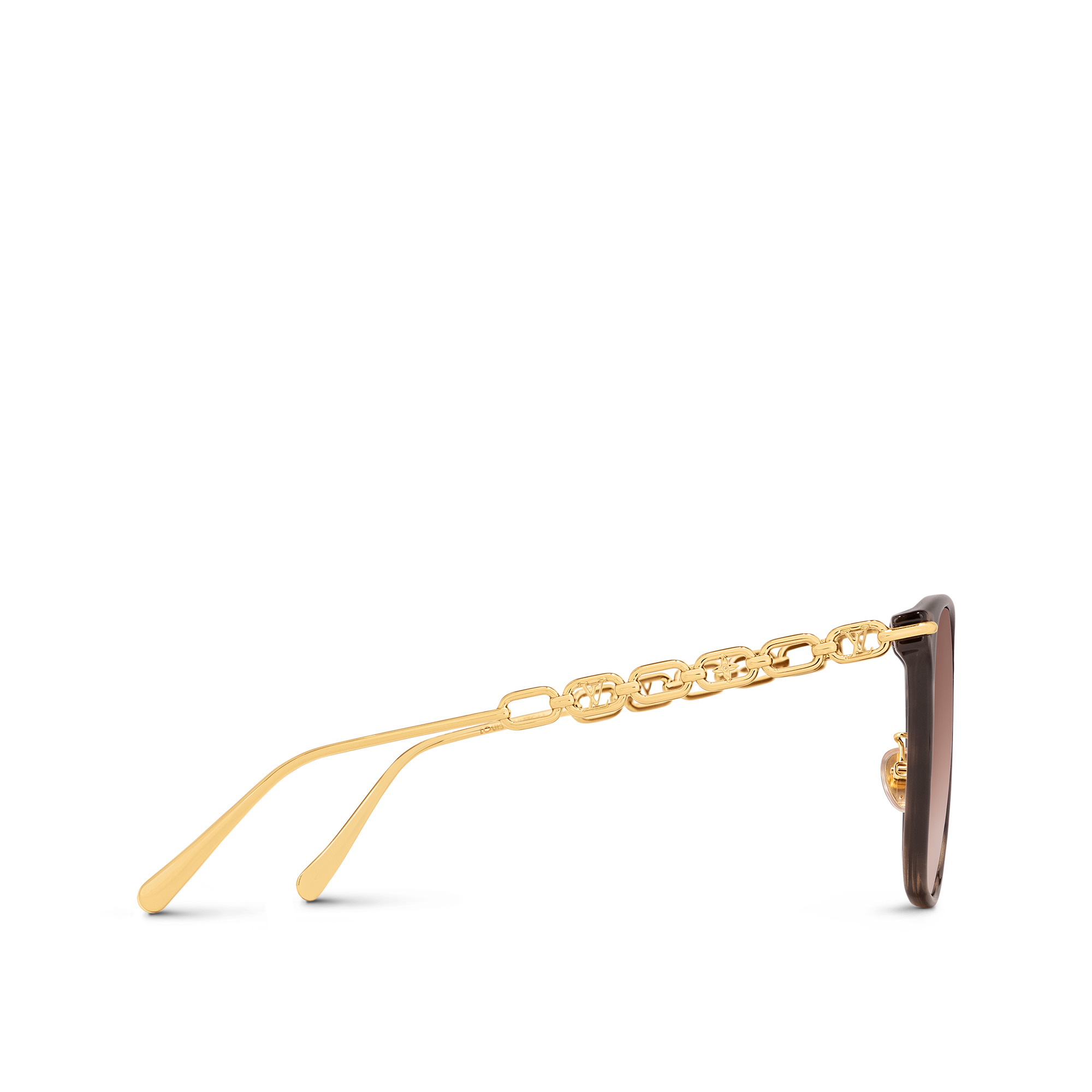 My LV Chain Two Classique Square Sunglasses - 3