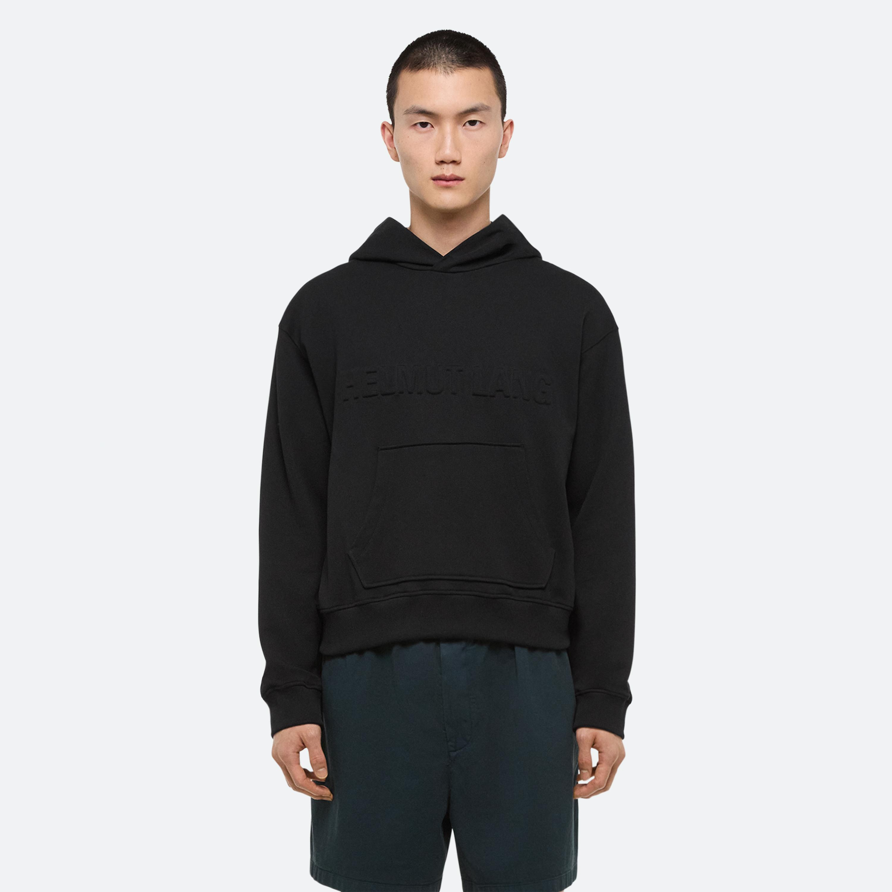EMBOSSED LOGO HOODIE - 3