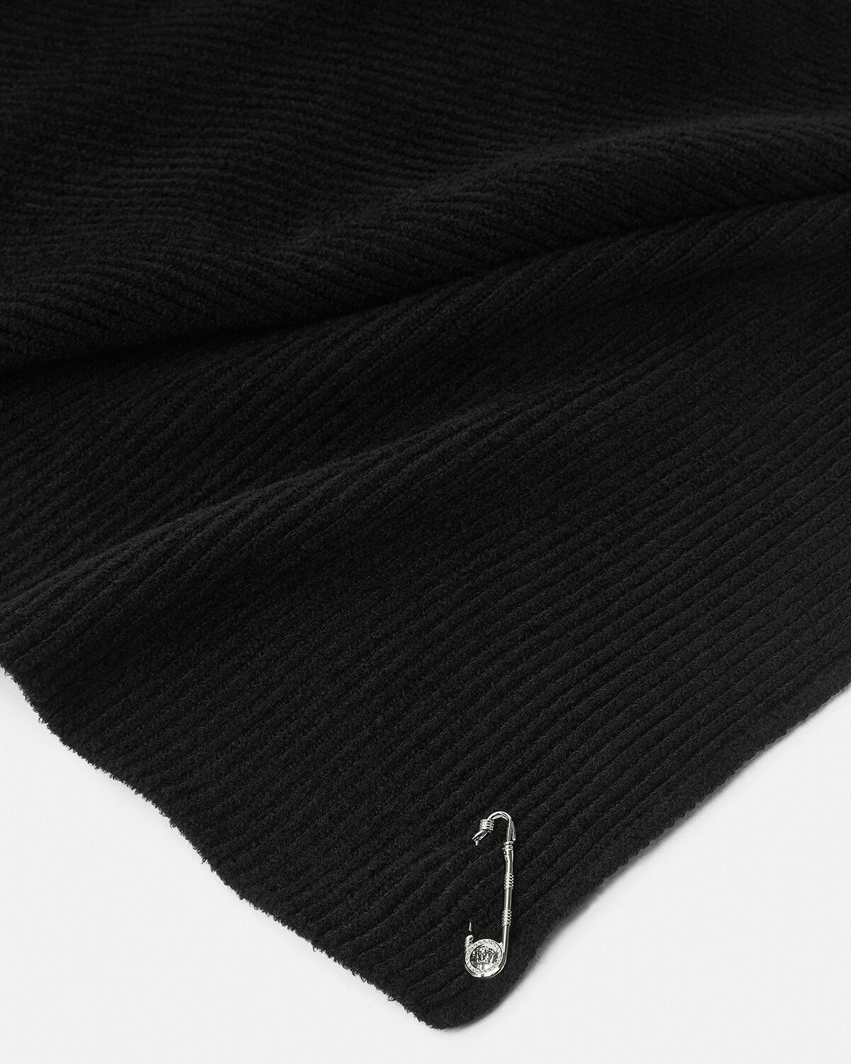 Safety Pin Knit Scarf - 2