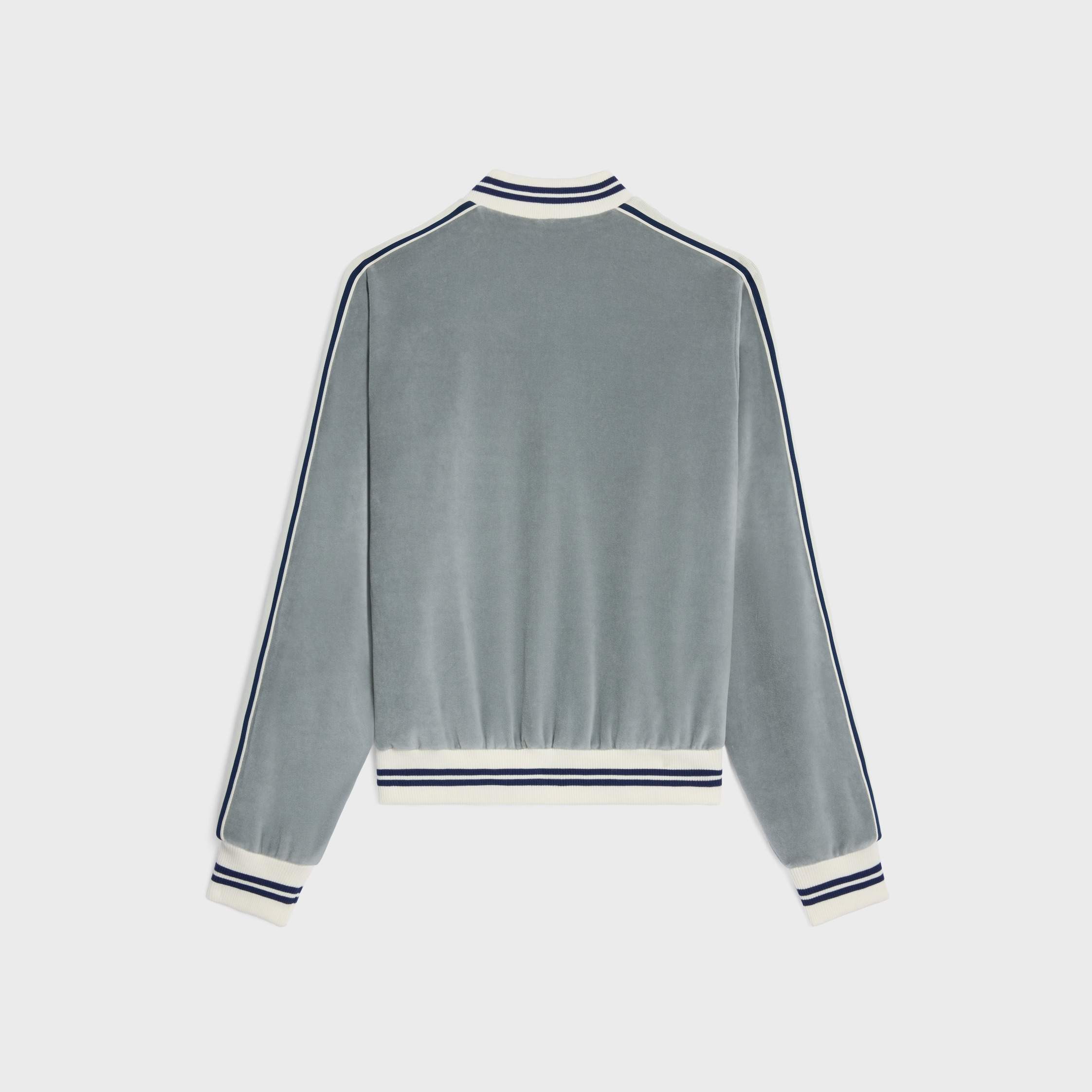 teddy tracksuit jacket IN velvet jersey - 2