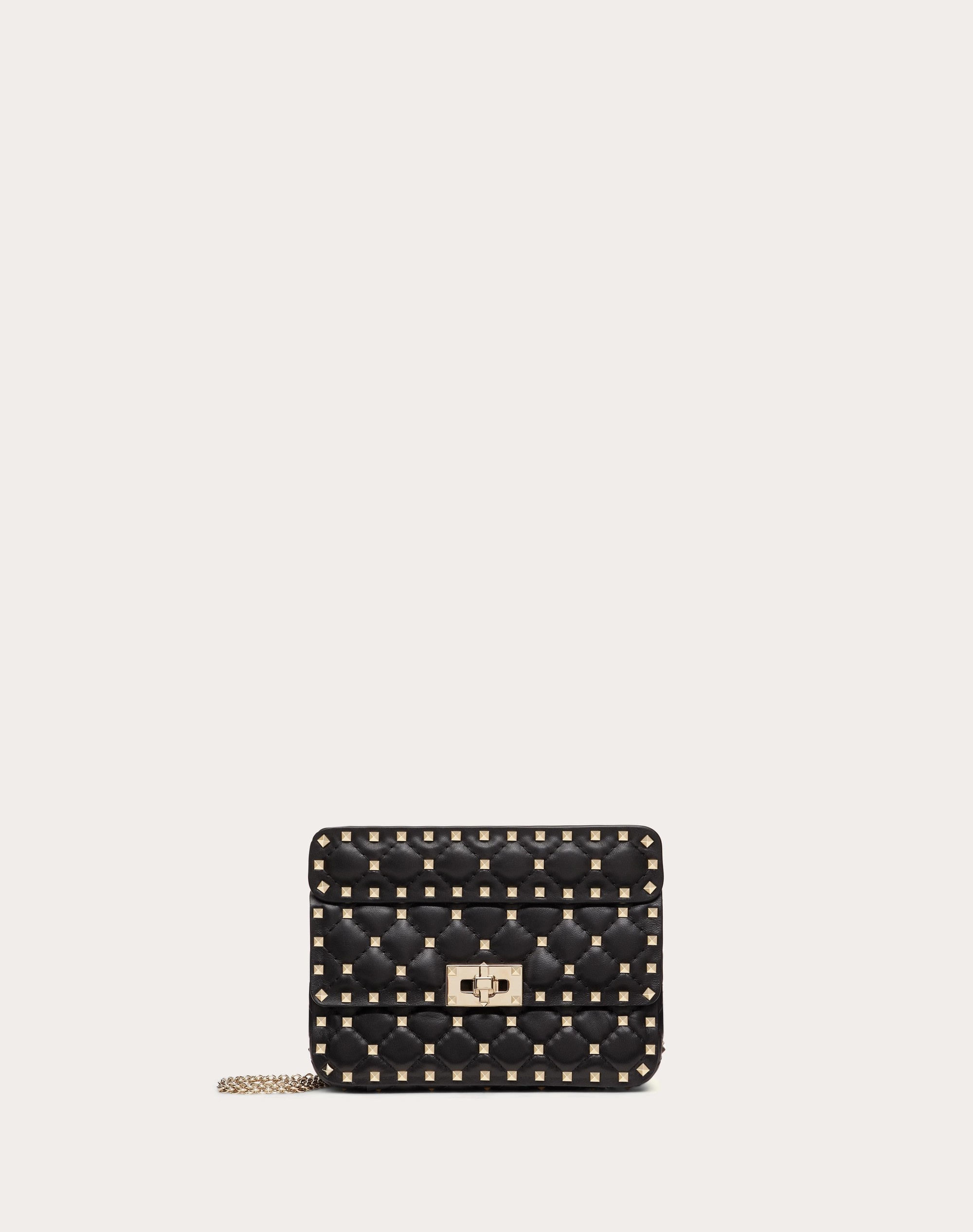 Valentino SMALL NAPPA ROCKSTUD SPIKE BAG | REVERSIBLE