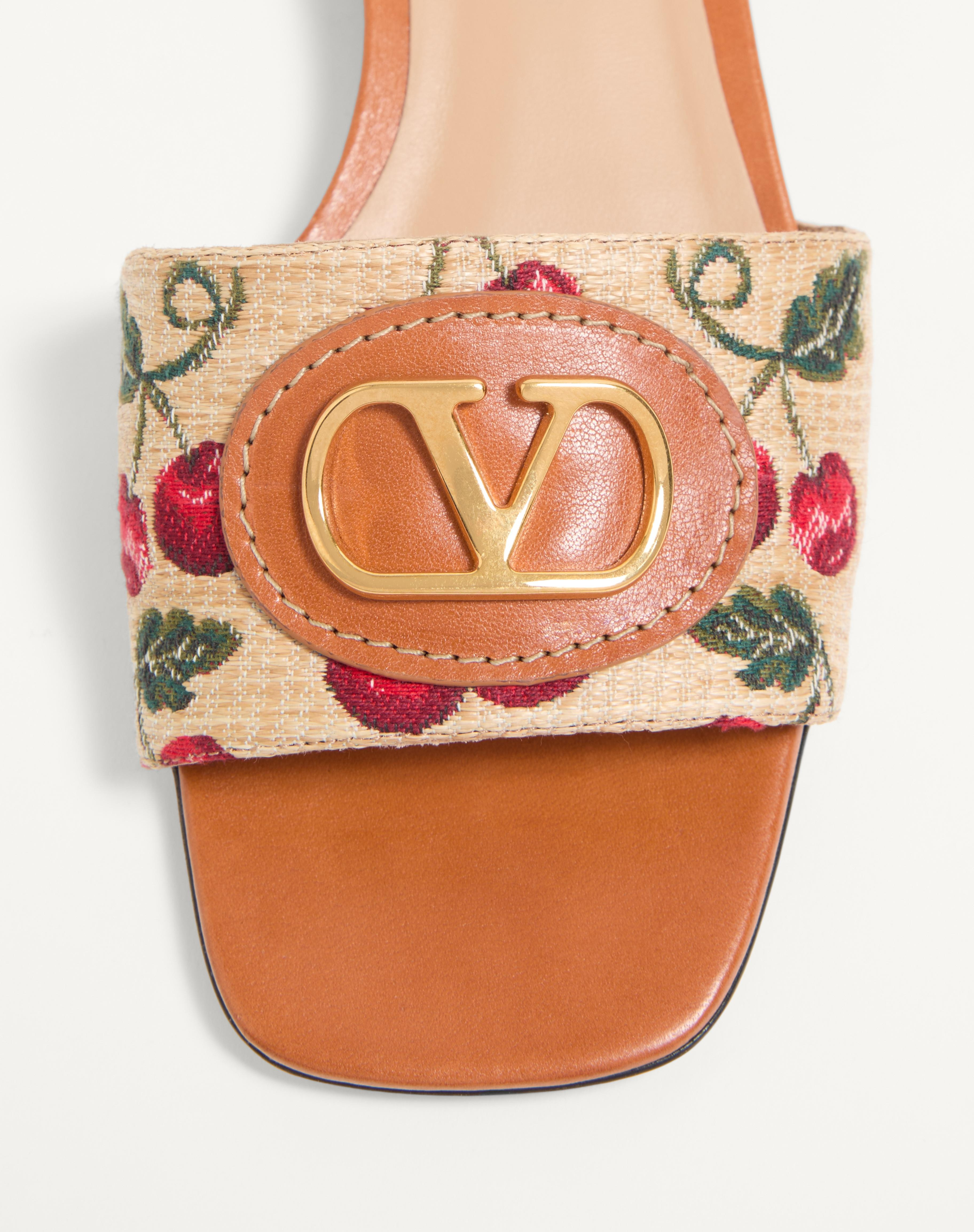 VLOGO SIGNATURE CHERRYFIC SLIDE SANDAL 20MM - 6