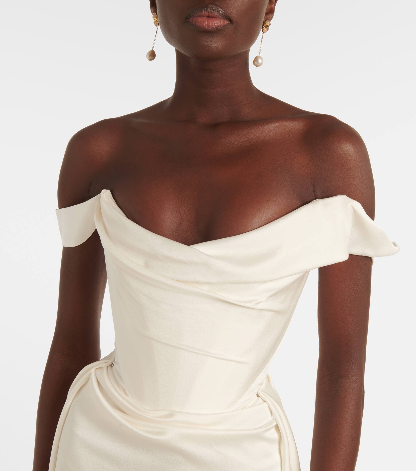 Bridal Nova Grace satin gown - 4