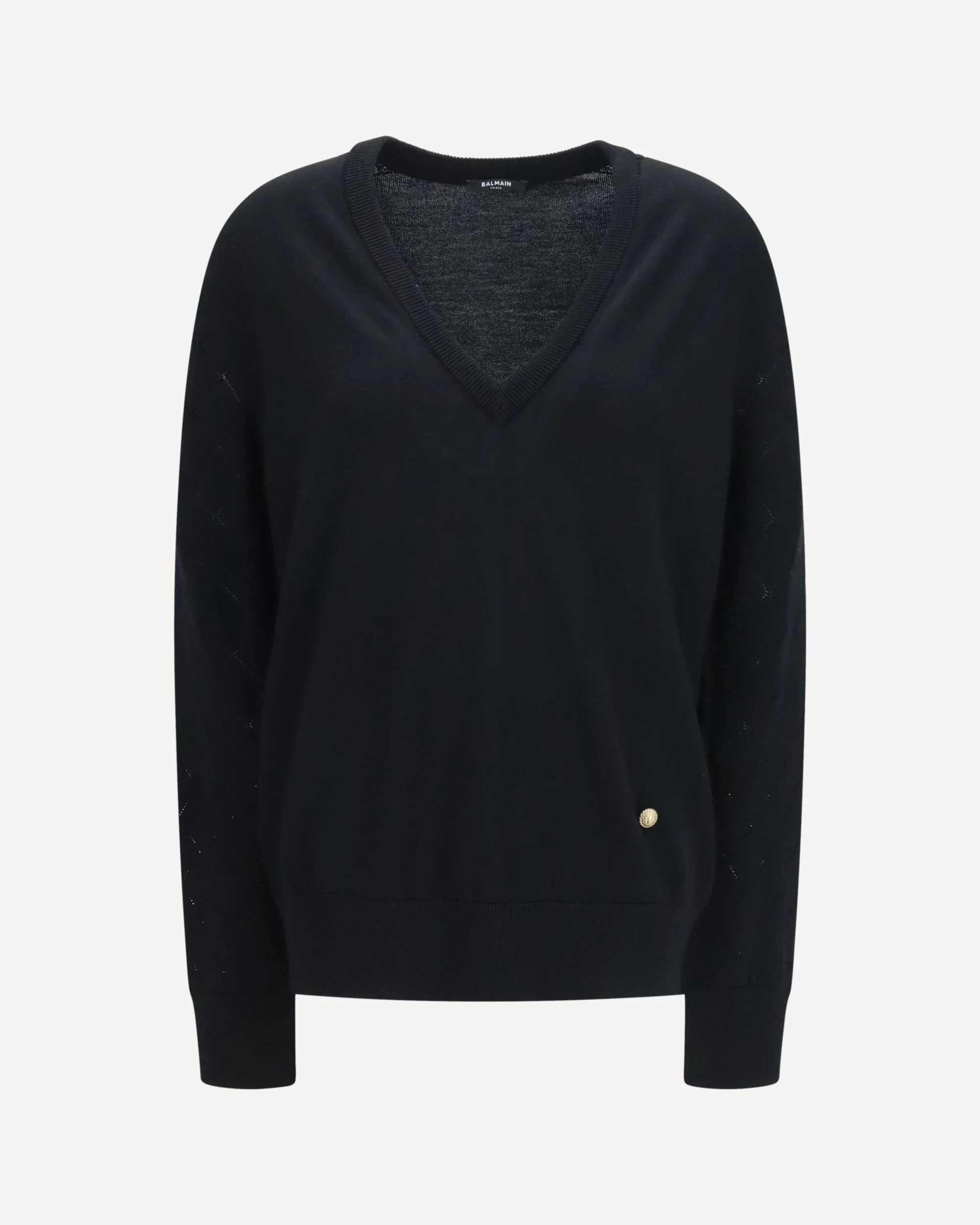 V-neck Sweater - 1