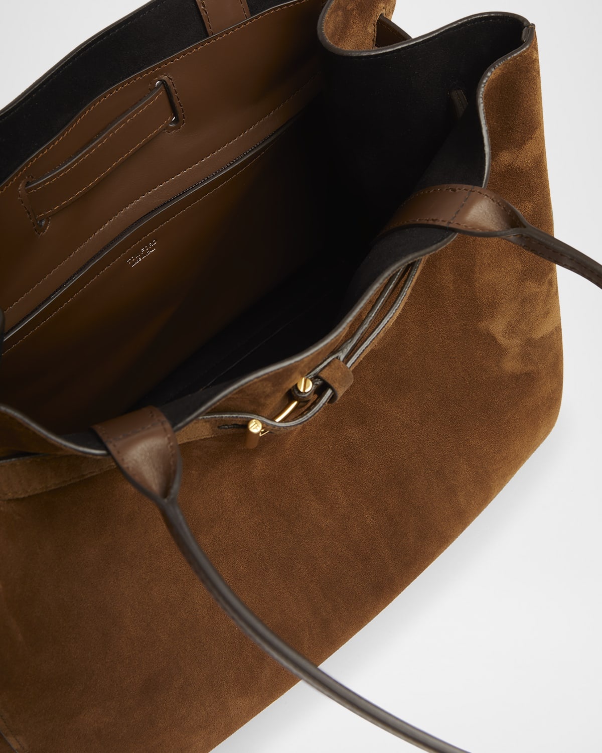 Audrey Large Tote Bag in Calfskin Suede - 4