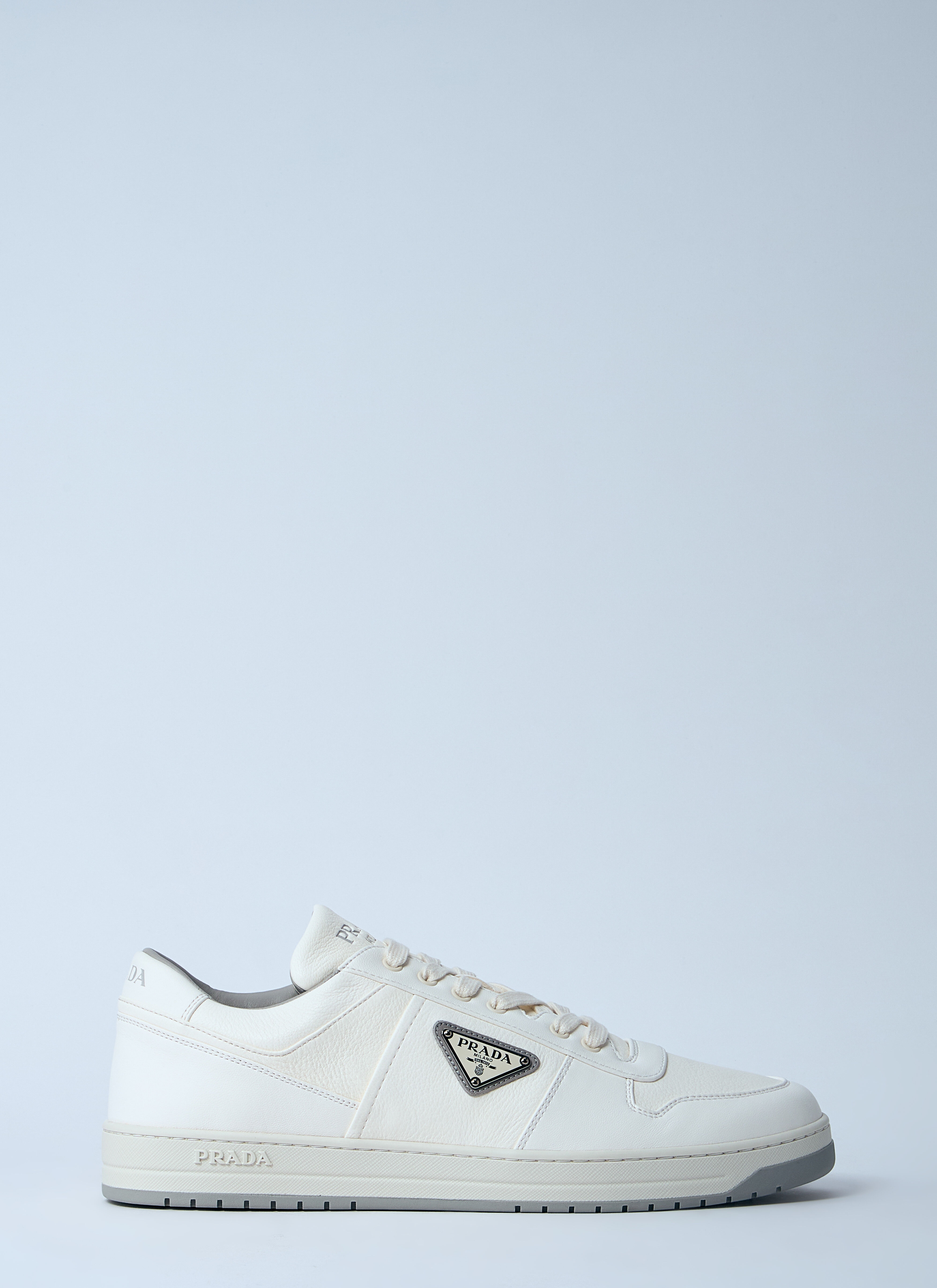 Leather Low-Top Sneakers - 1