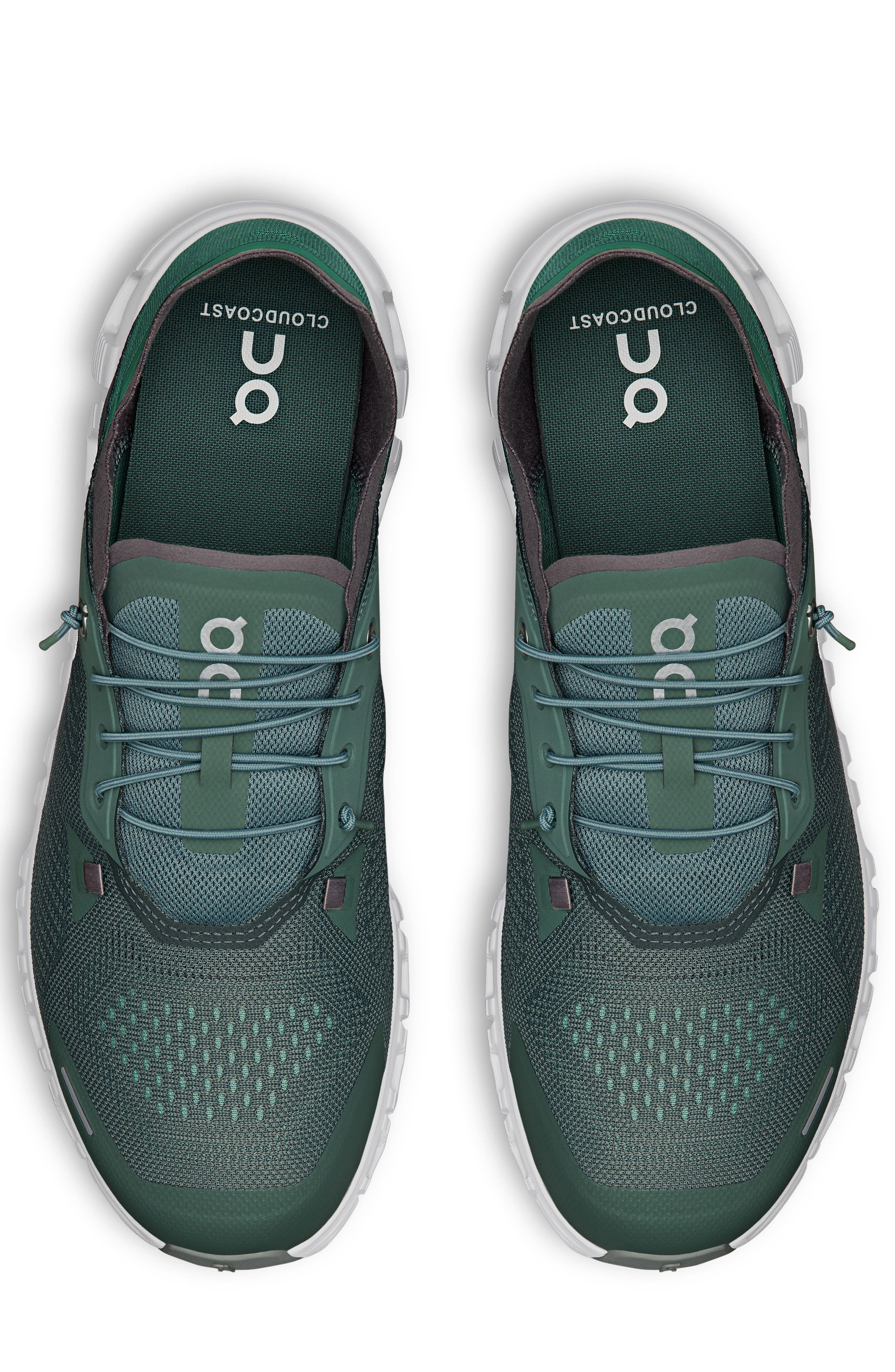 On Cloud 6 Coast Sneaker in Olive/White at Nordstrom - 3