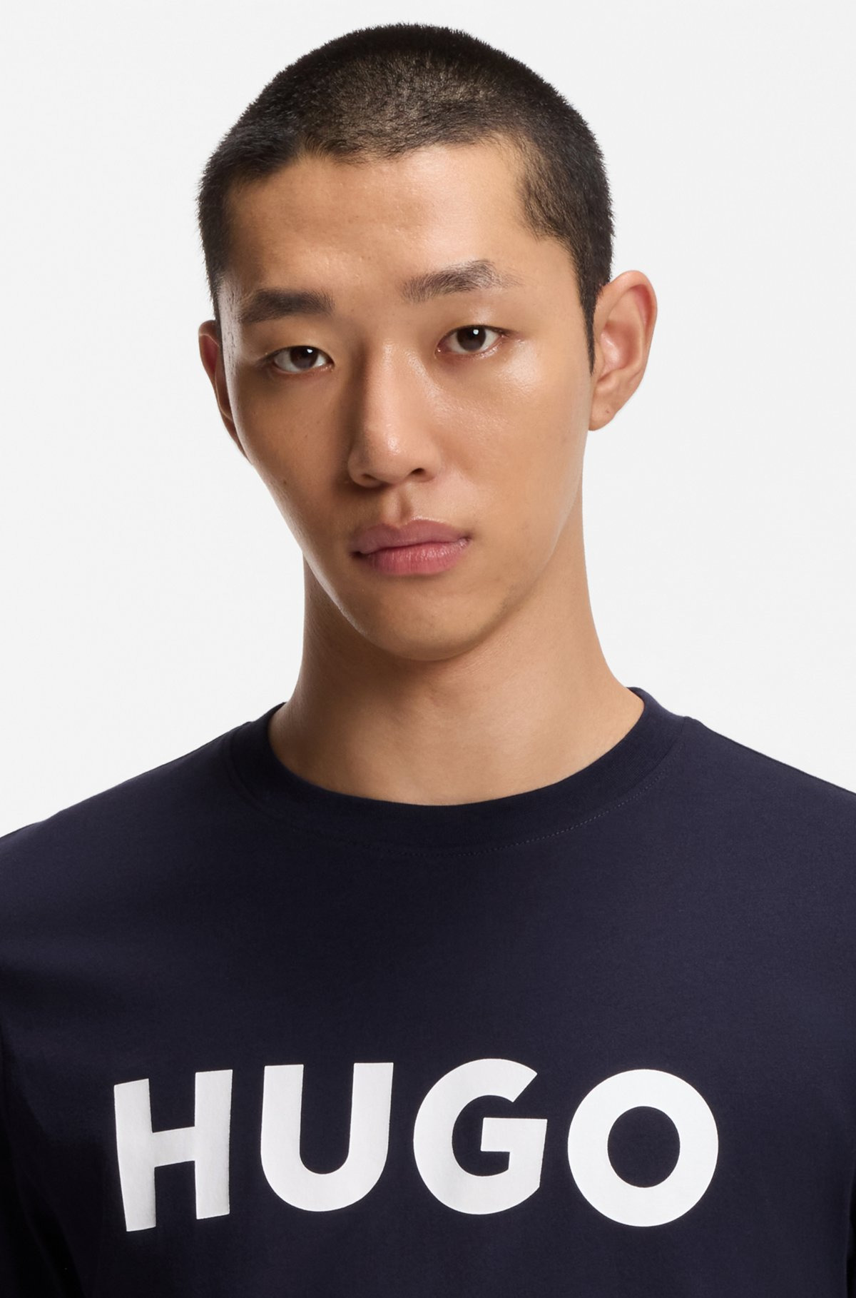 REGULAR-FIT T-SHIRT IN COTTON JERSEY WITH LOGO PRINT - 3