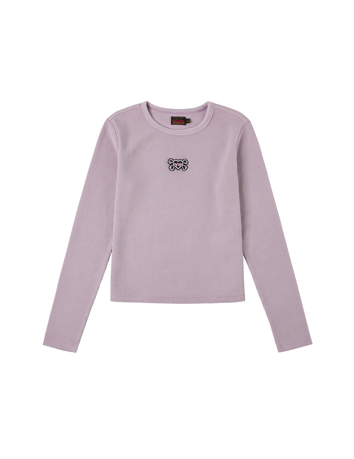 Heart-shaped Skull EVISU Patch Embroidery Fashion Fit Long-sleeve Top - 9