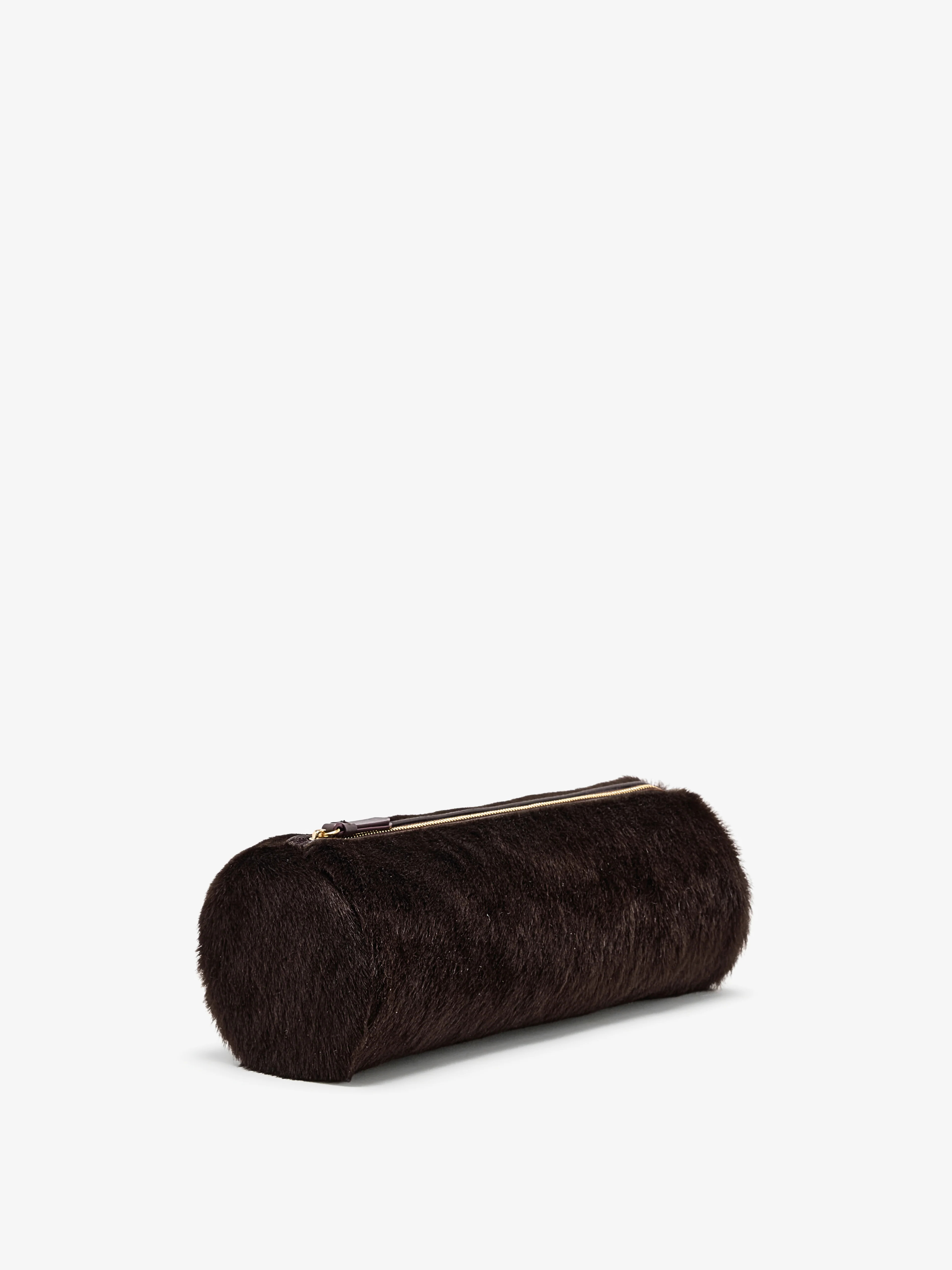 Silo Clutch in Shearling - 3