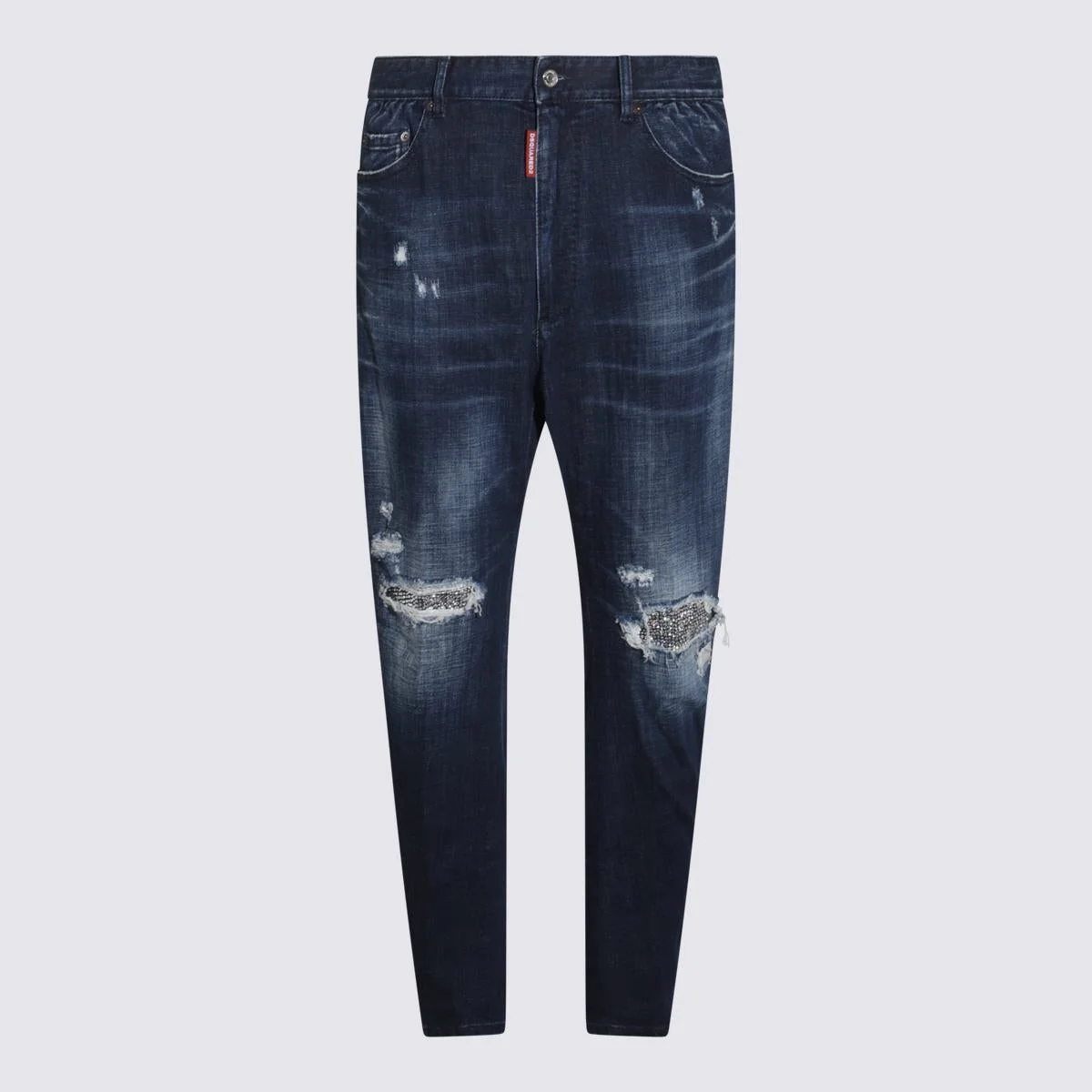 DSQUARED2 Blue Cotton Jeans - 1