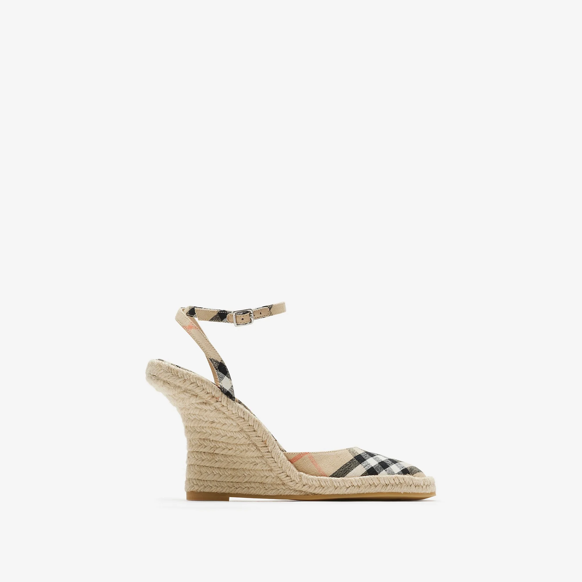 Check Mews Espadrille Pumps - 1