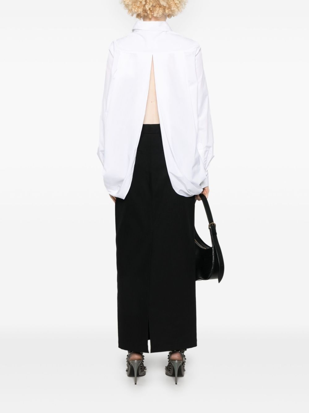 split-back shirt - 2
