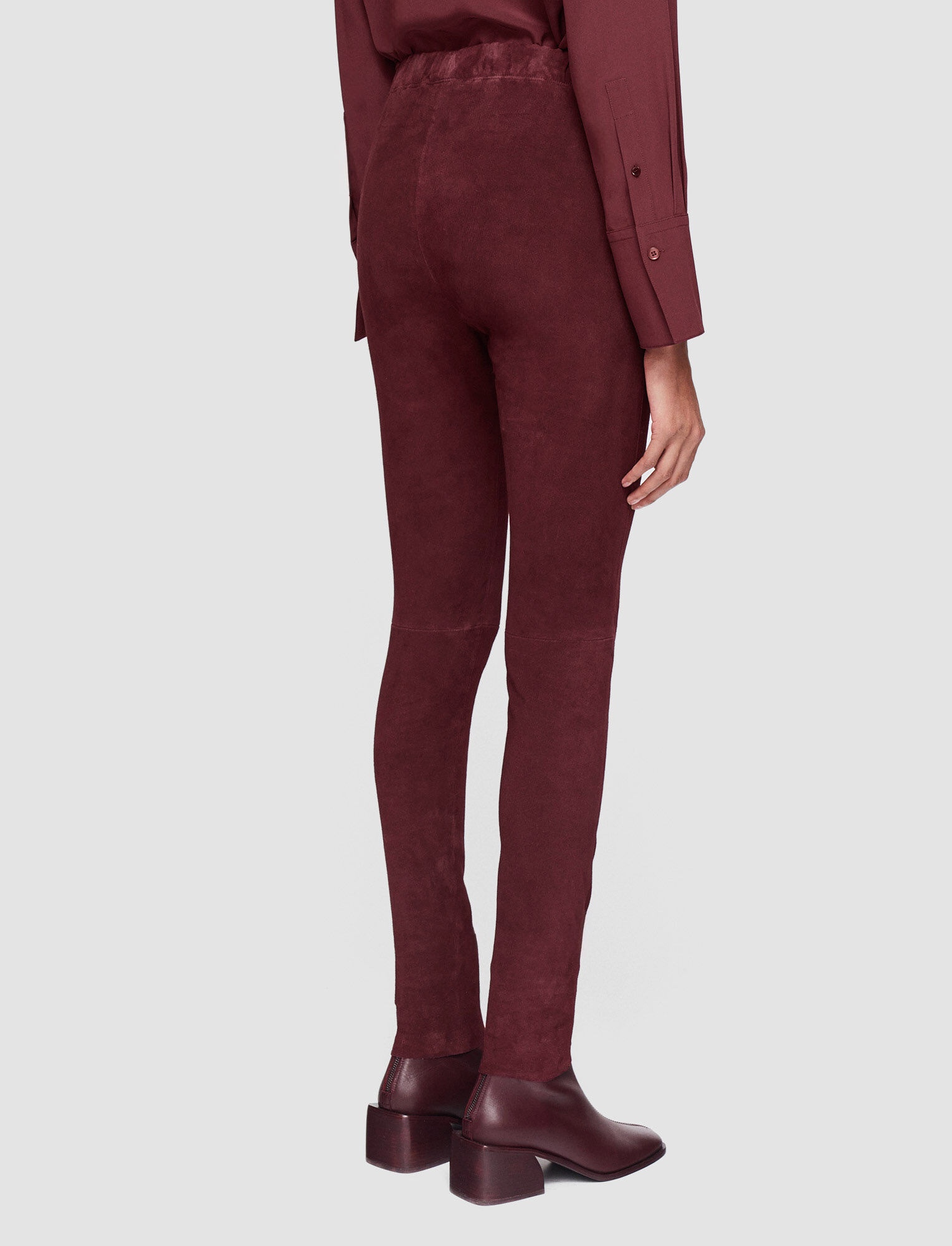 Suede Stretch Leggings - 3