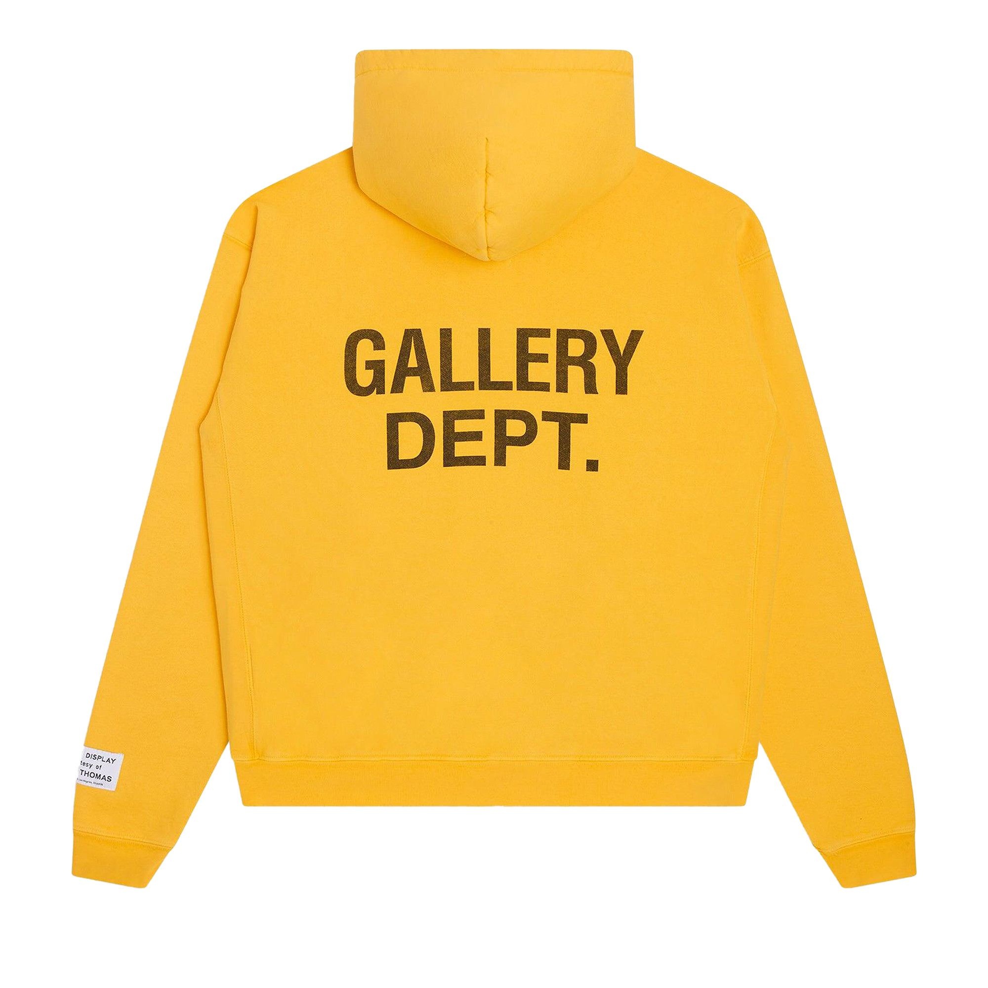 Gallery Dept. 90s GD Logo Hoodie 'Gold' - 2