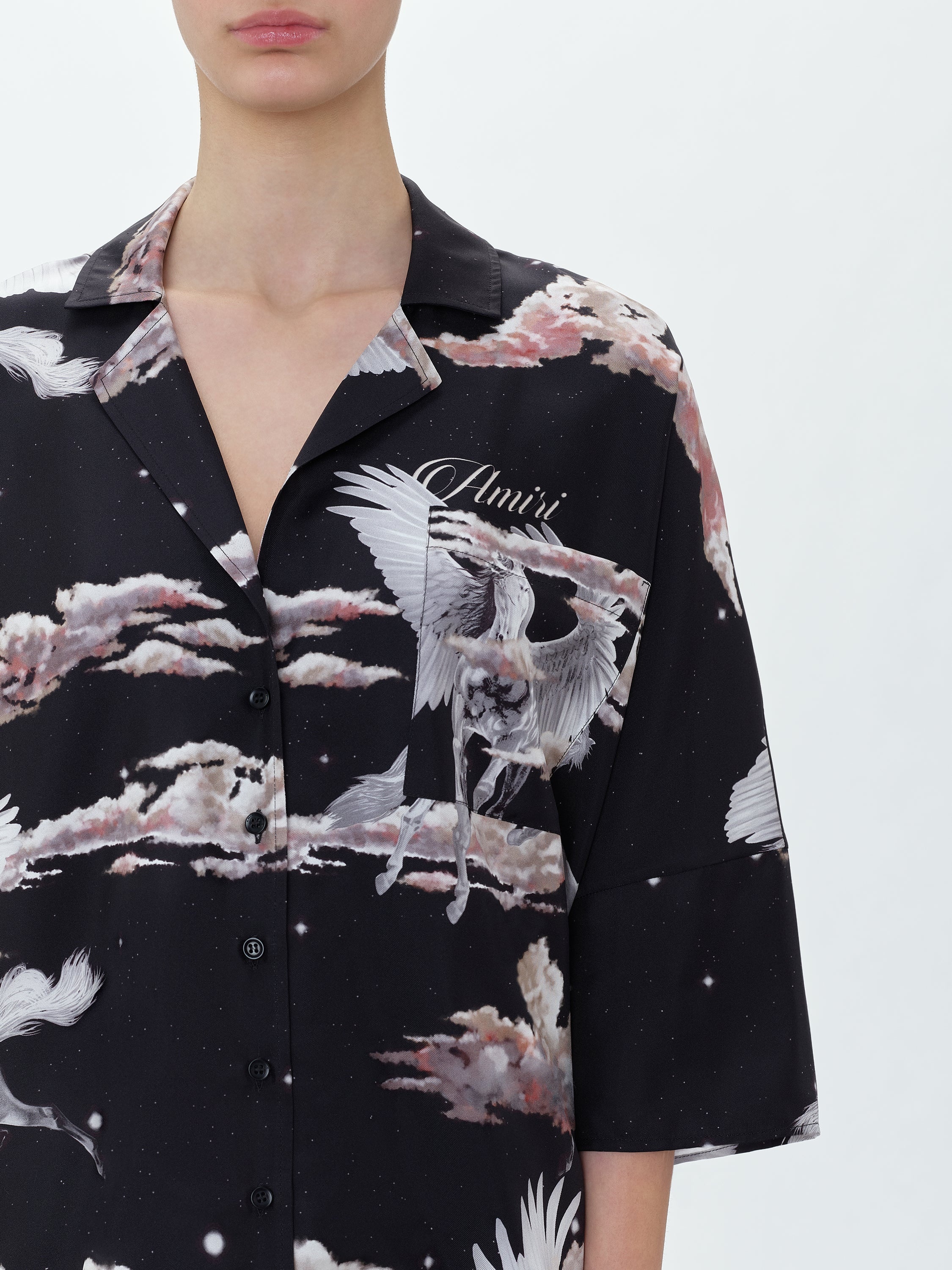 ALL OVER PEGASUS BOWLING SHIRT - 7